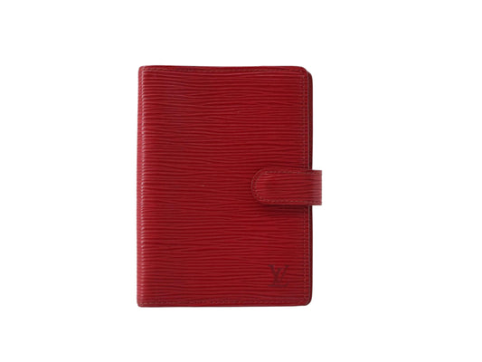 Funda para agenda Louis Vuitton Vintage Epi Small Ring