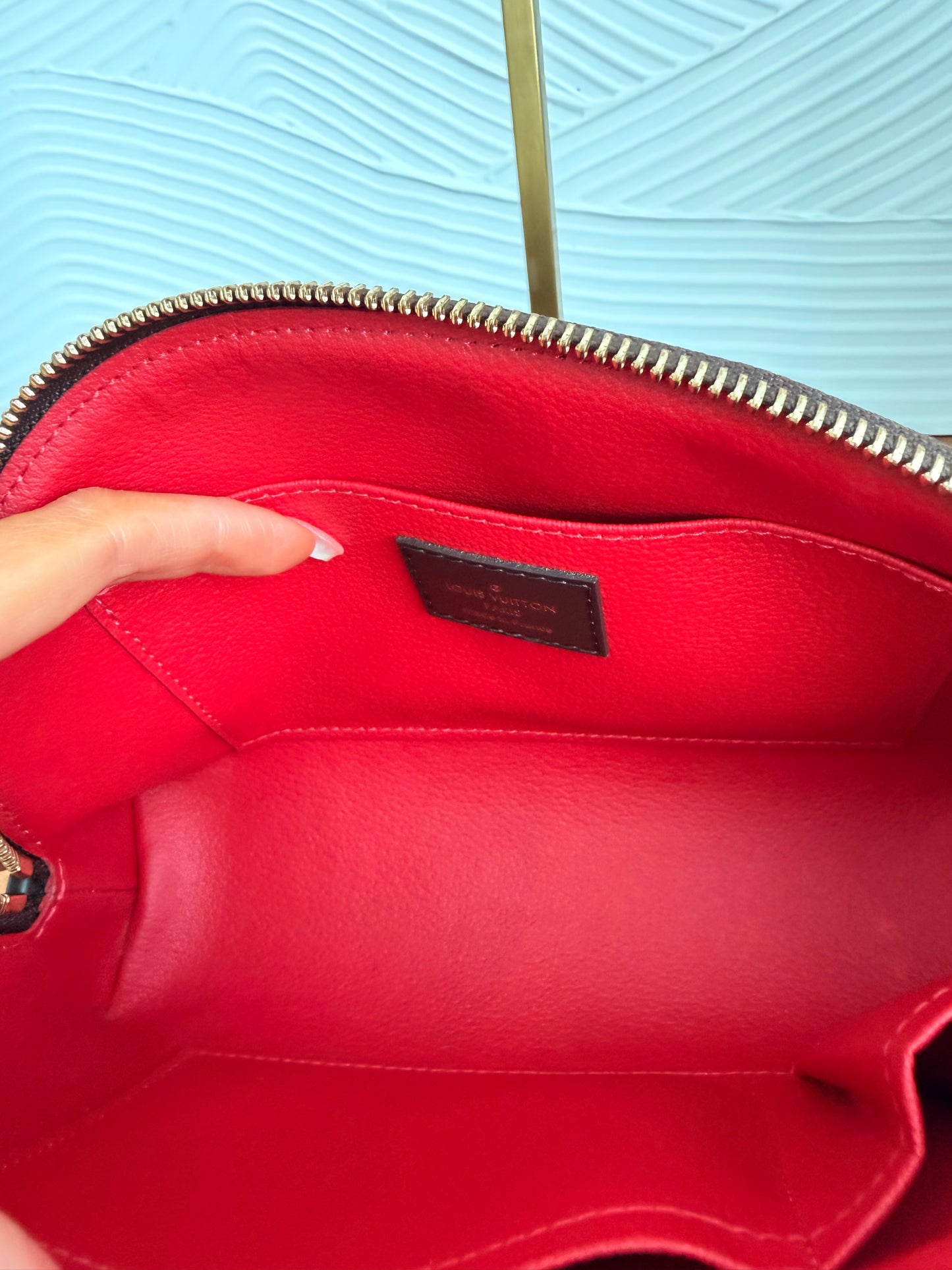 Louis Vuitton Damier Ebene Cosmetic Pouch