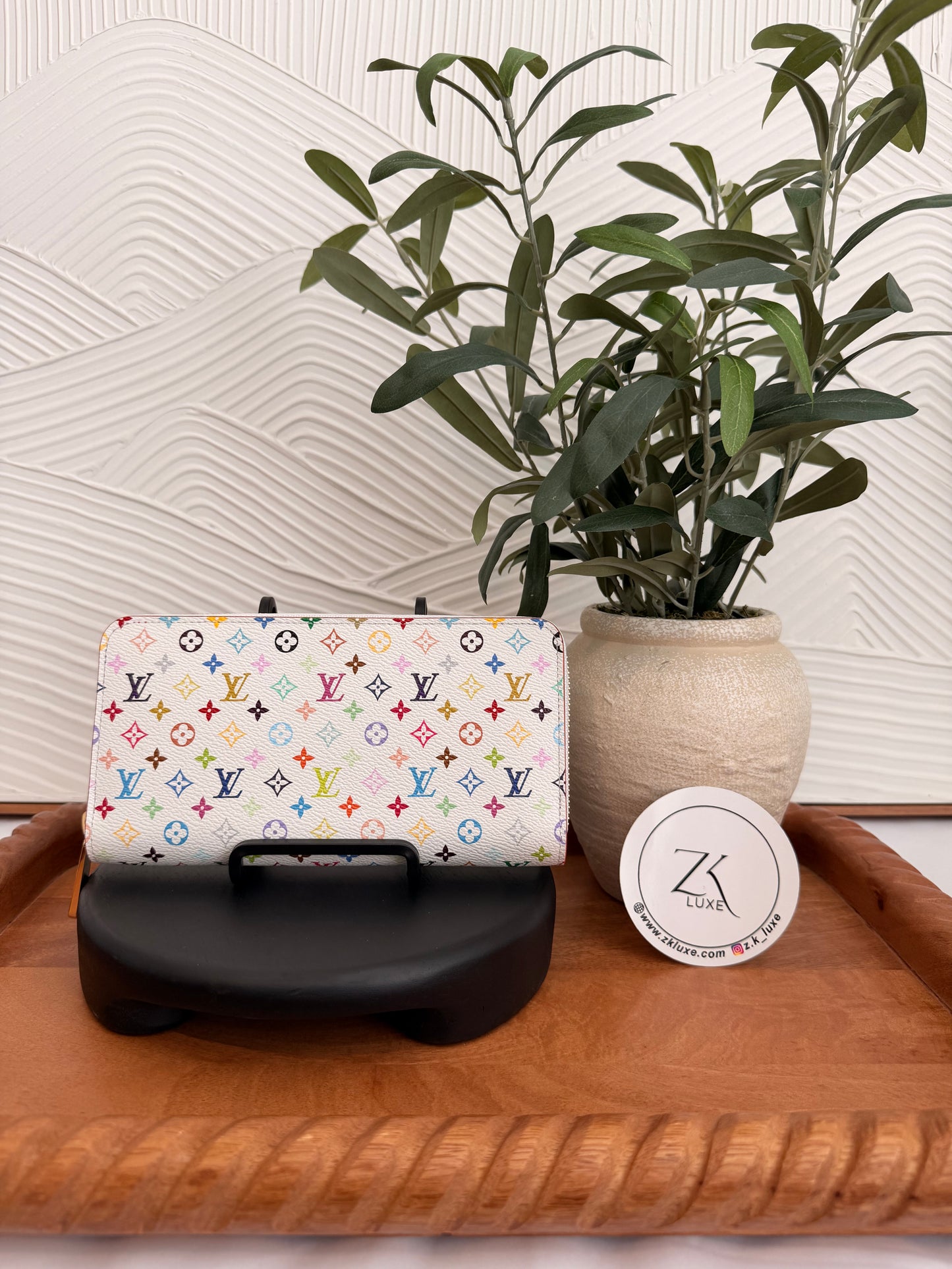 LV x TM Zippy Wallet