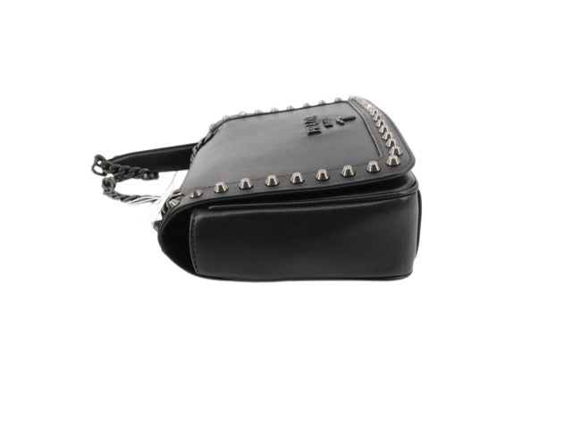 Bolso de hombro Prada Studded Glace