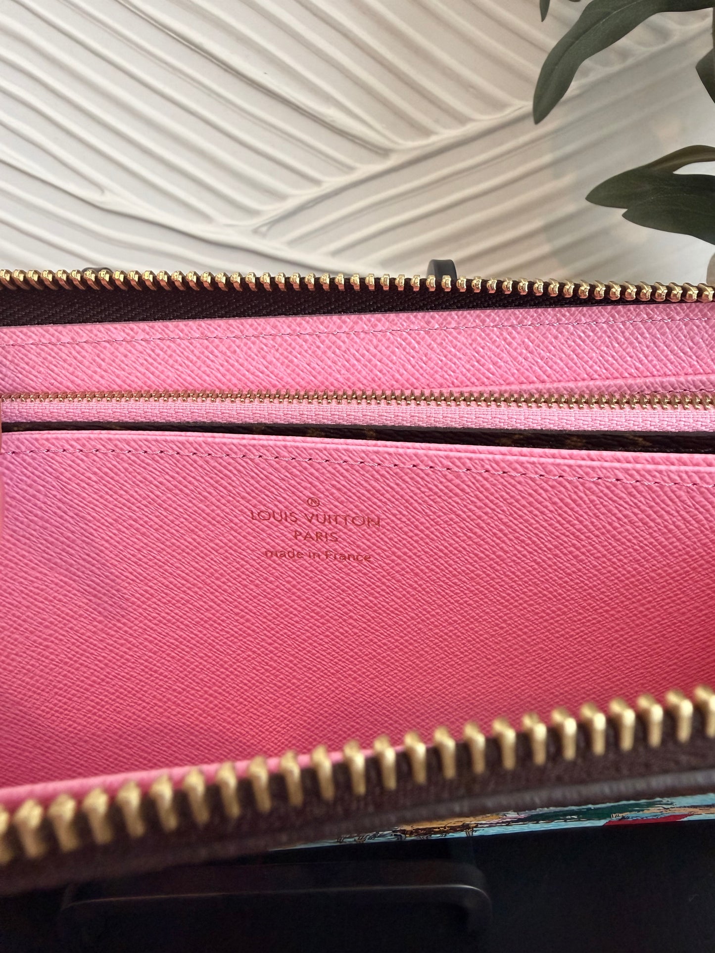 Louis Vuitton Limited Edition Vivienne Xmas Monogram Canvas Zippy Wallet