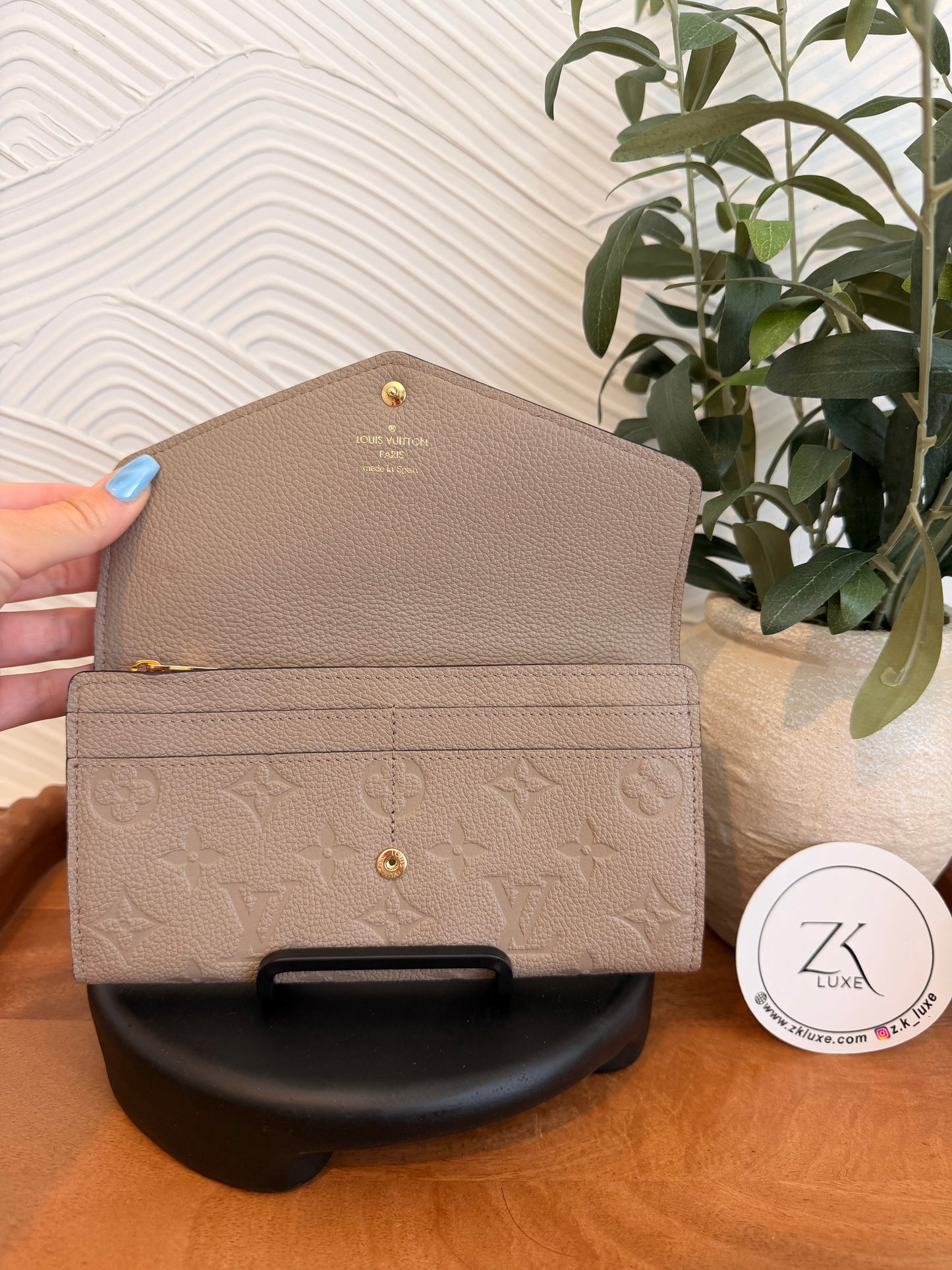 Louis Vuitton Empriente Sarah Wallet