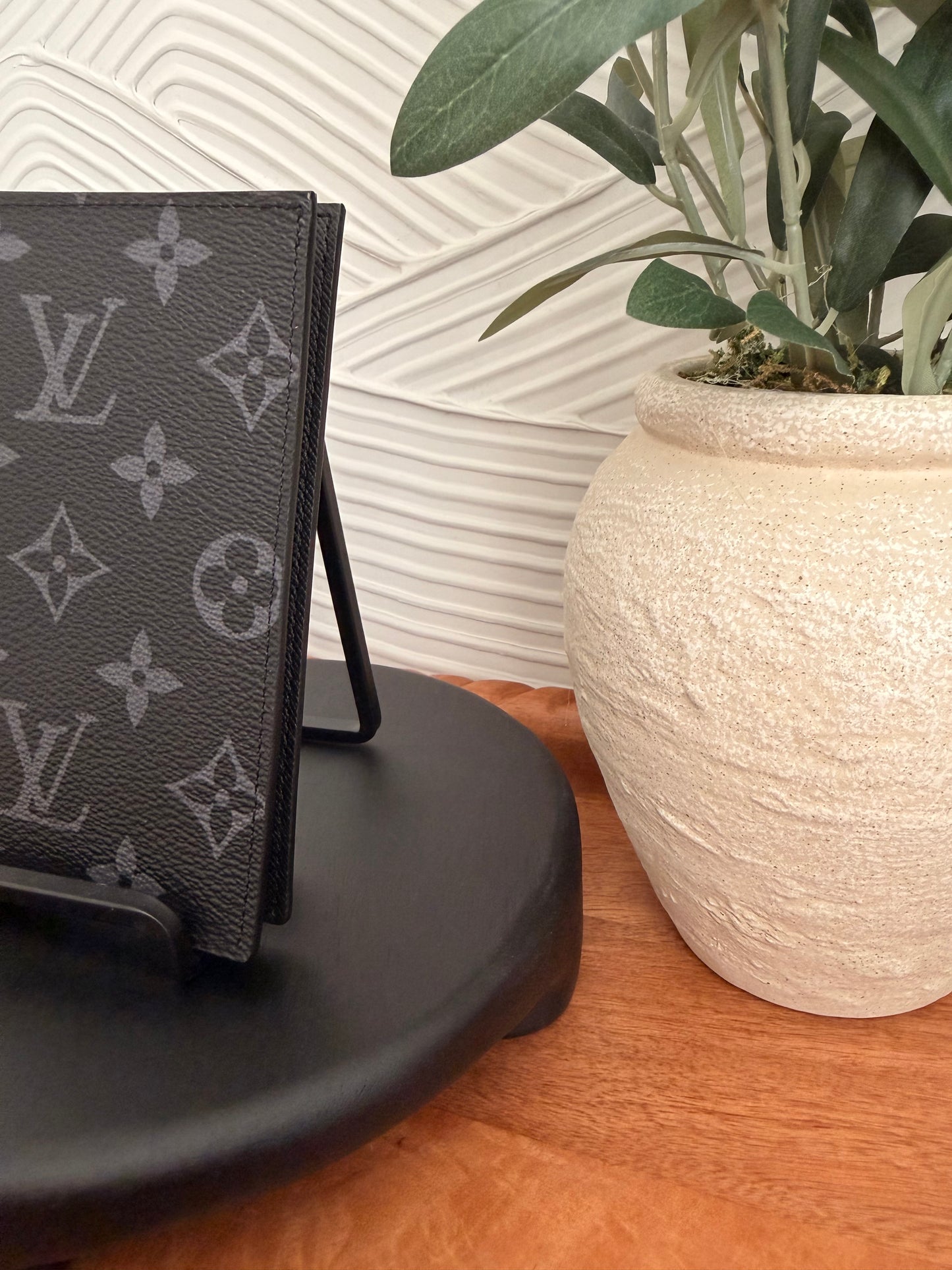Louis Vuitton Monogram Eclipse Passport Holder