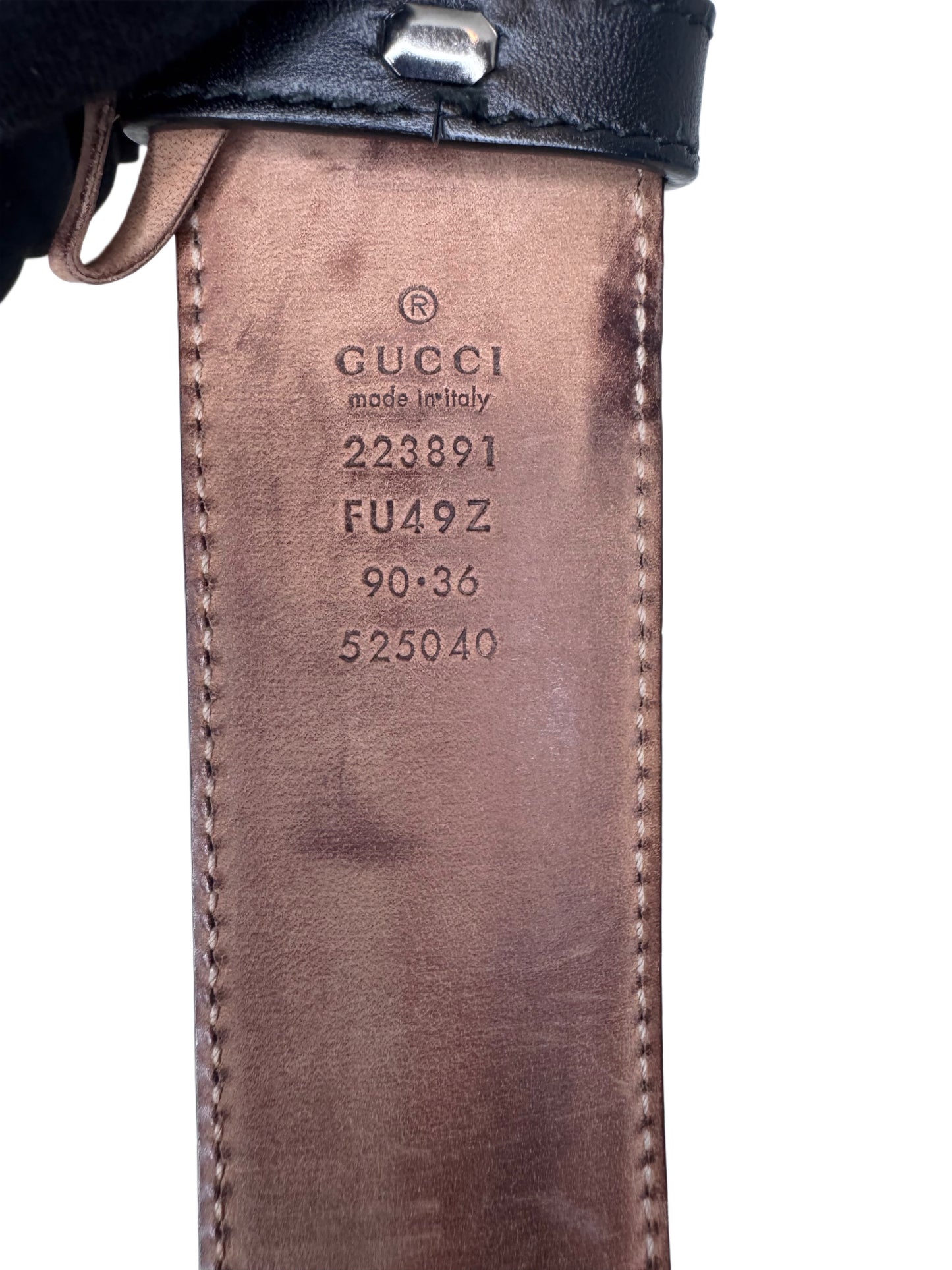 Gucci GG Supreme Belt