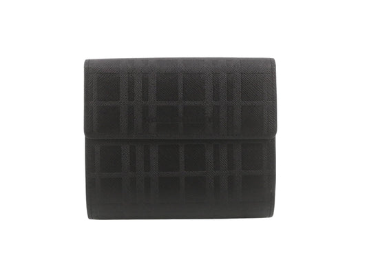 Burberry Embossed Check Continental Wallet