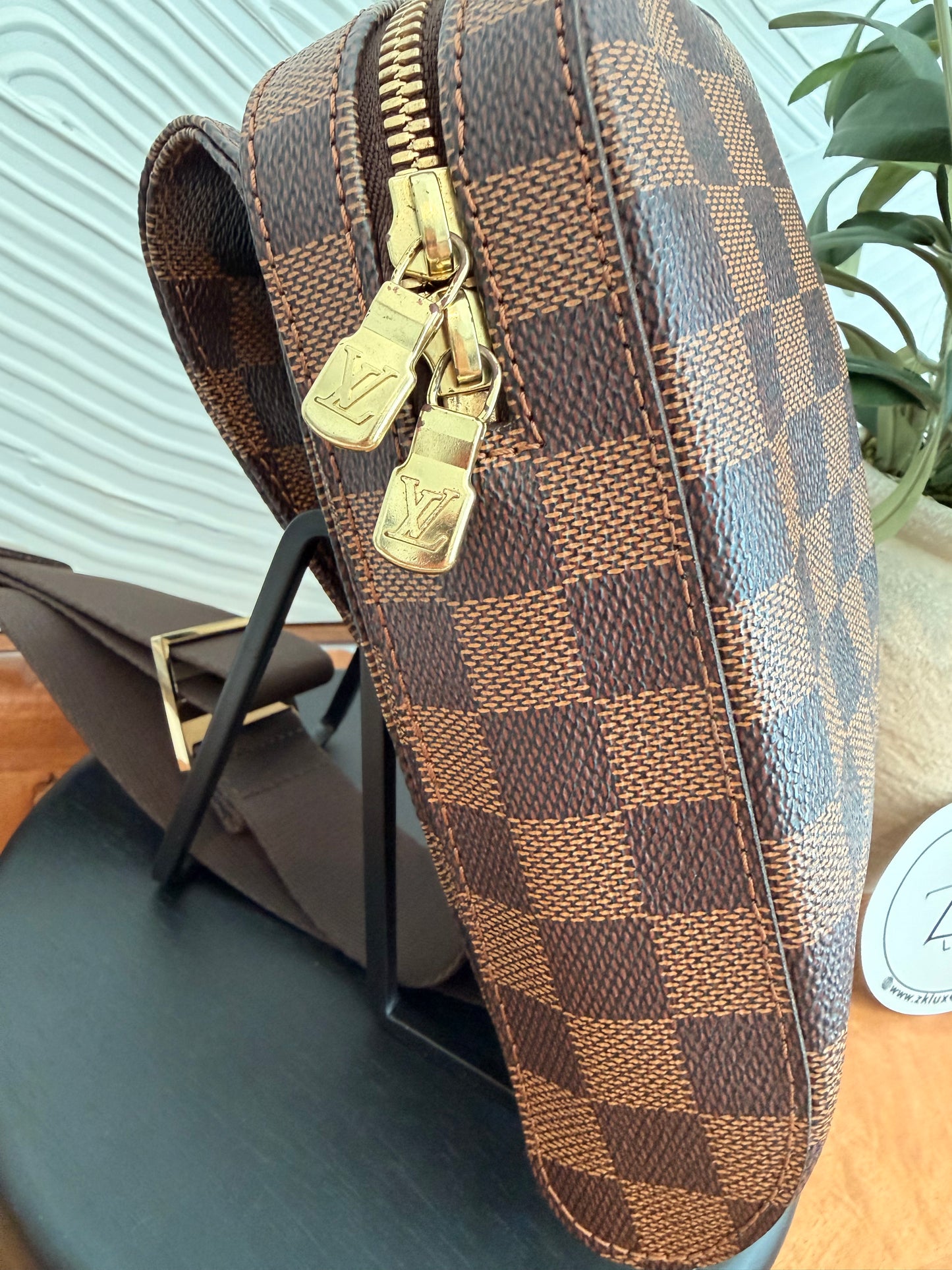 Louis Vuitton Damier Ebene Geronimo Bag