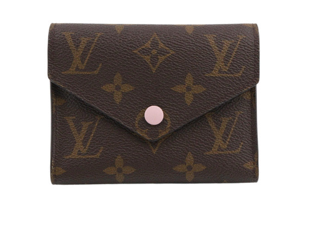 Louis Vuitton Monogram Victorine Rose ballerine Wallet