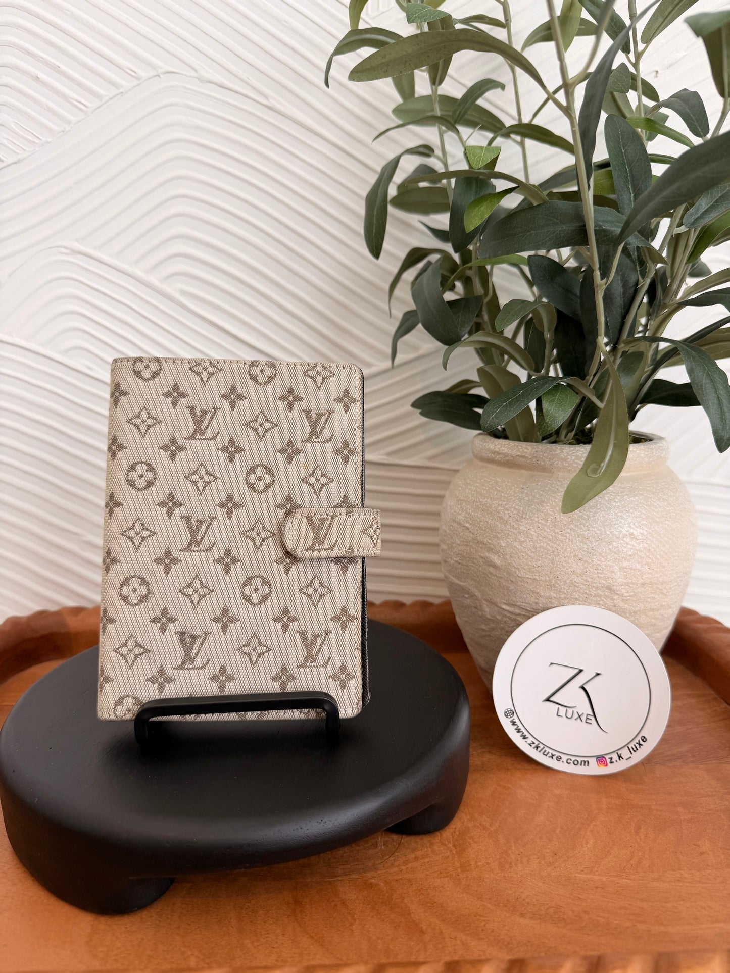 Louis Vuitton Monogram Mini Lin Agenda PM