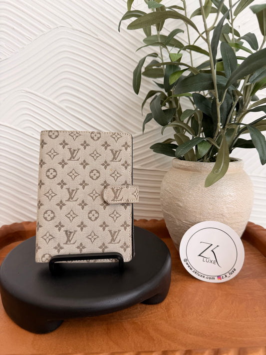 Louis Vuitton Monogram Mini Lin Agenda PM