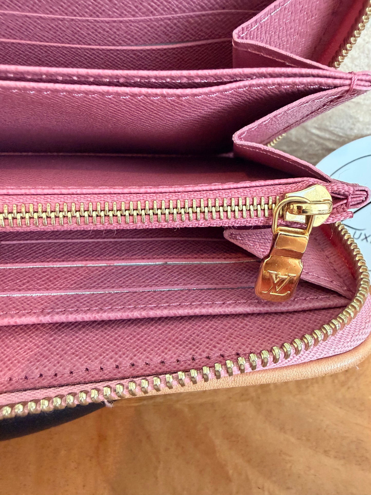 Louis Vuitton Monogram Jacquard Denim Zippy