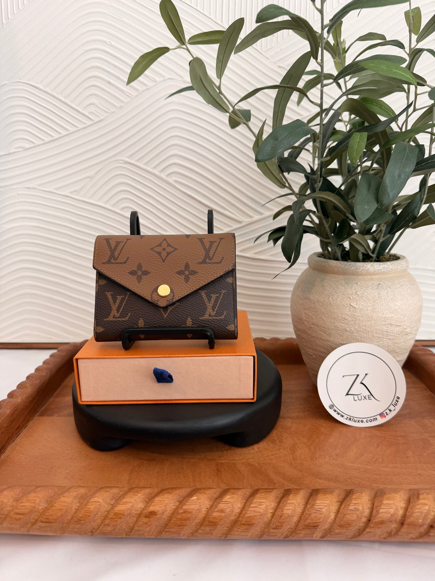 Louis Vuitton Reverse Monogram Victorine Wallet