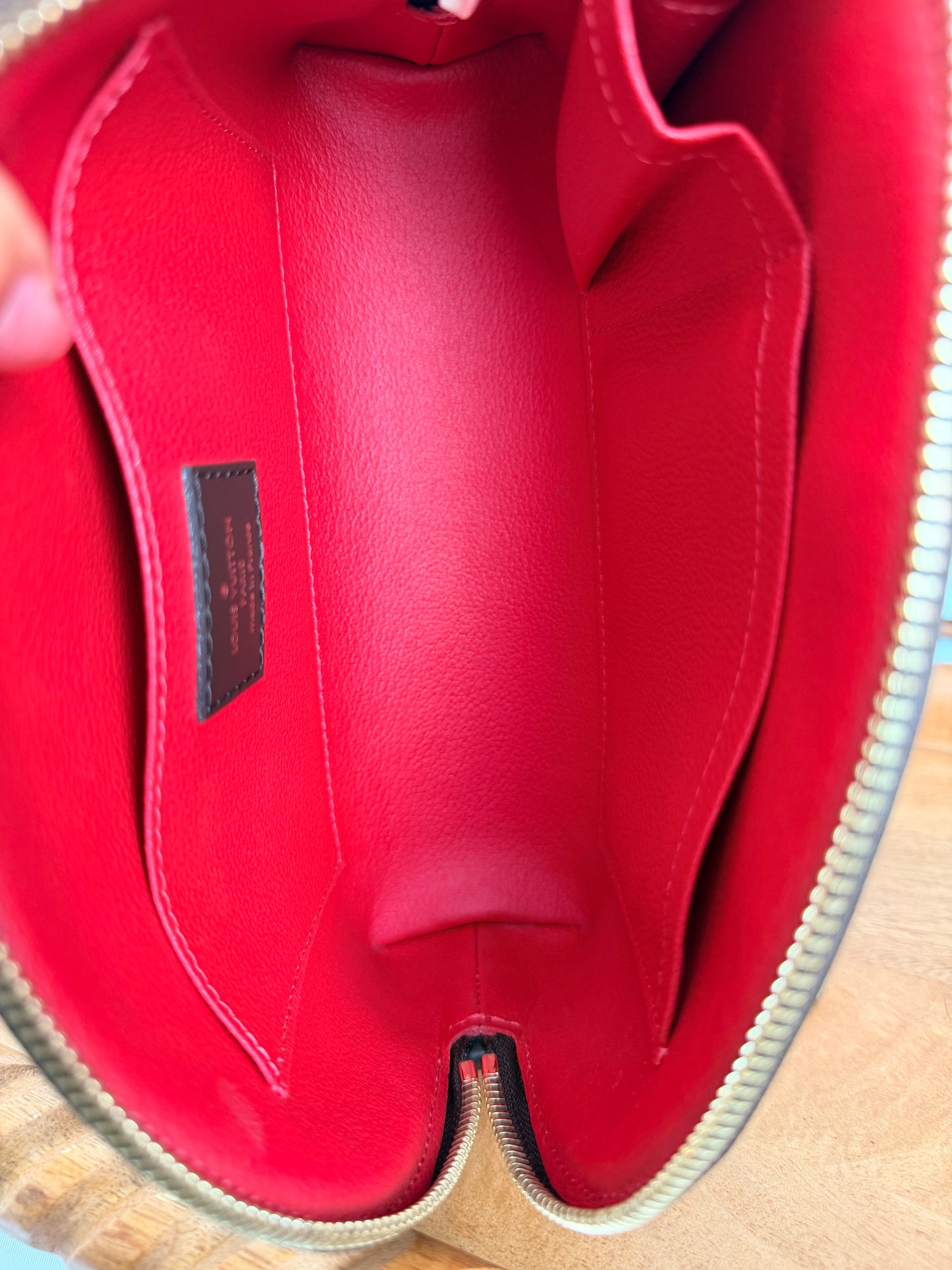 Louis Vuitton Damier Ebene Cosmetic Pouch