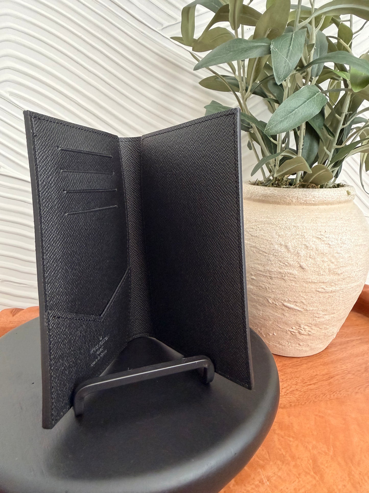 Louis Vuitton Monogram Eclipse Passport Holder