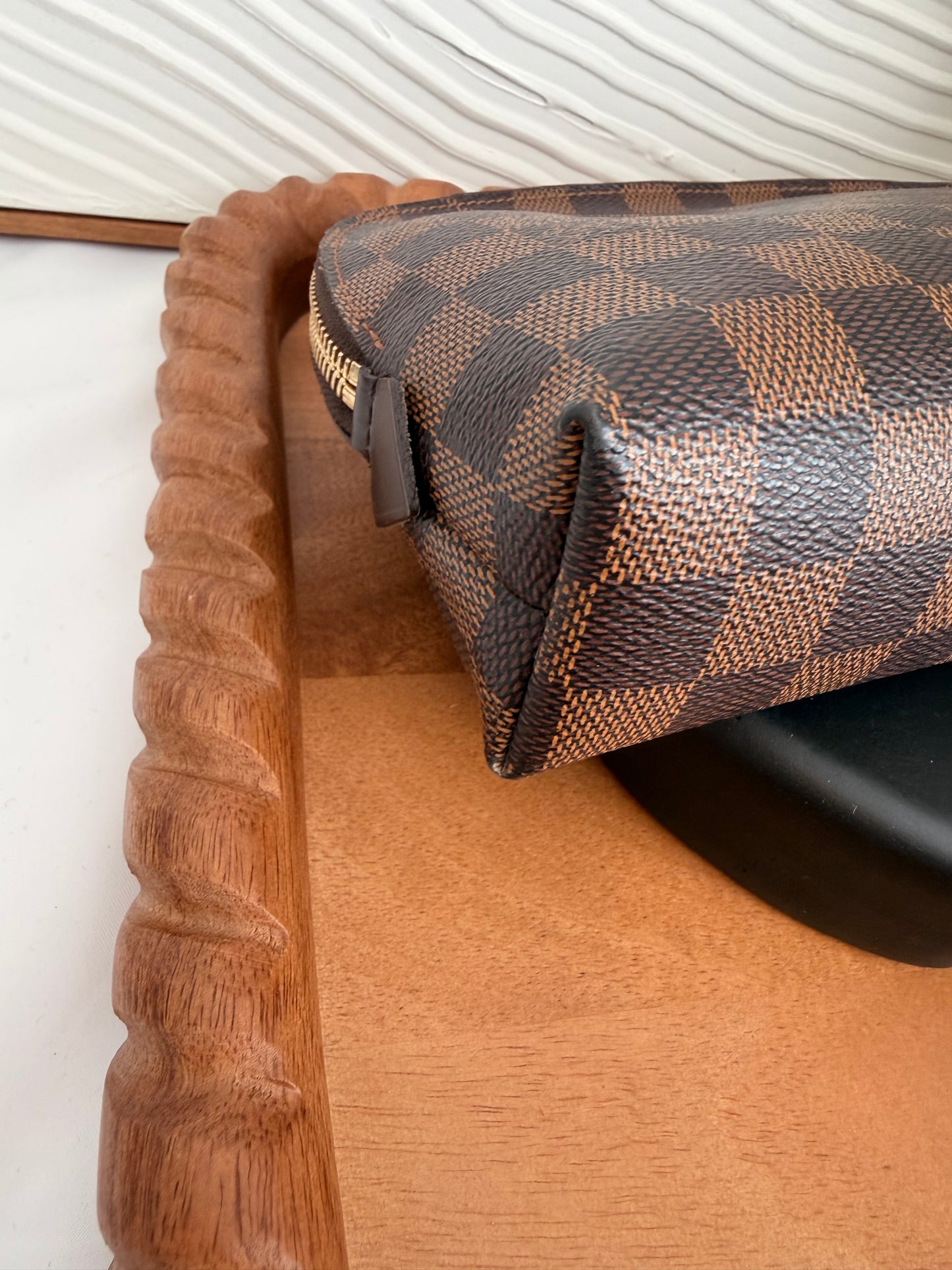 Louis Vuitton Damier Ebene Cosmetic Pouch