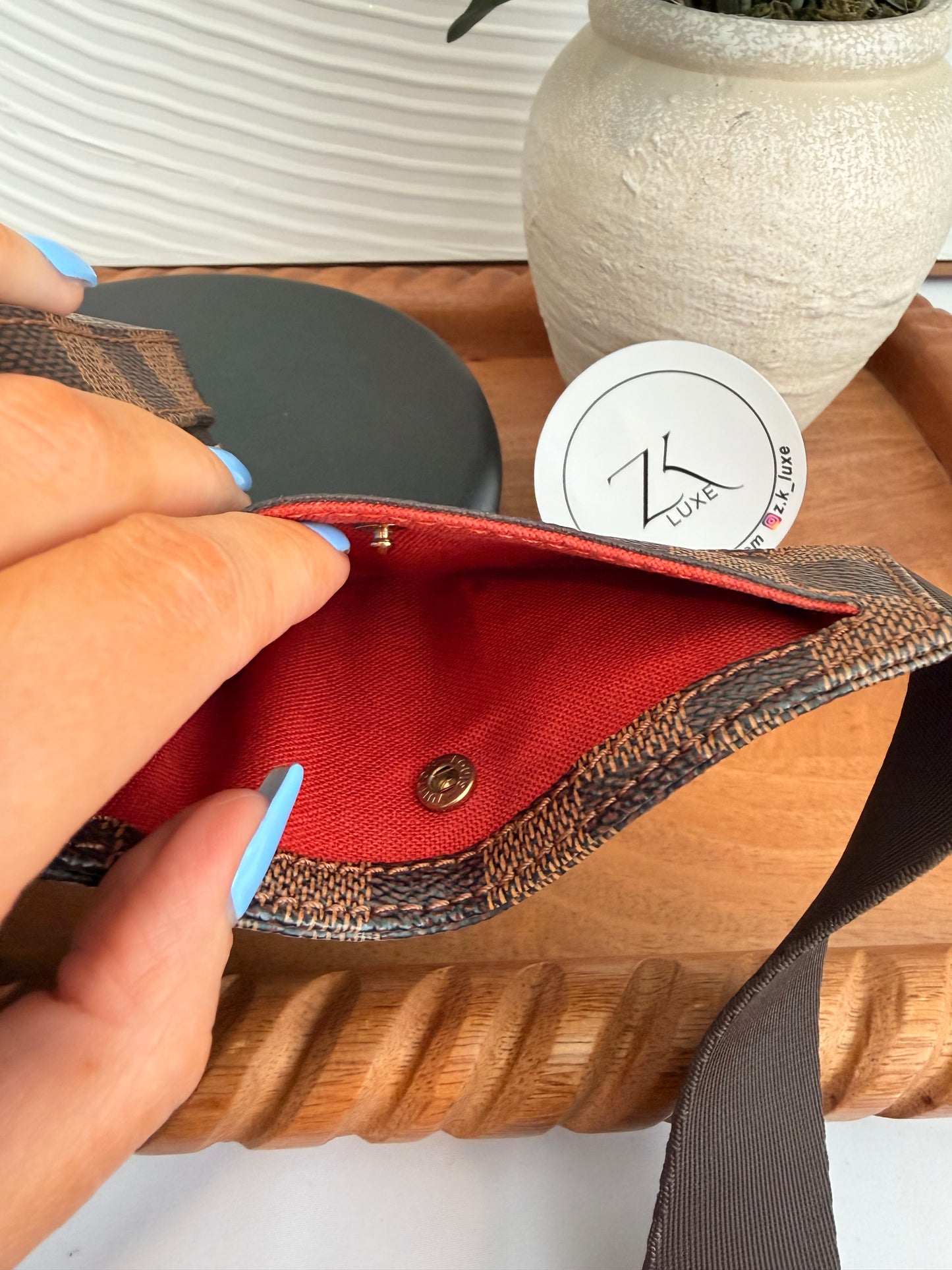 Louis Vuitton Damier Ebene Geronimo Bag