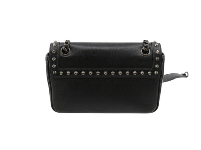 Bolso de hombro Prada Studded Glace