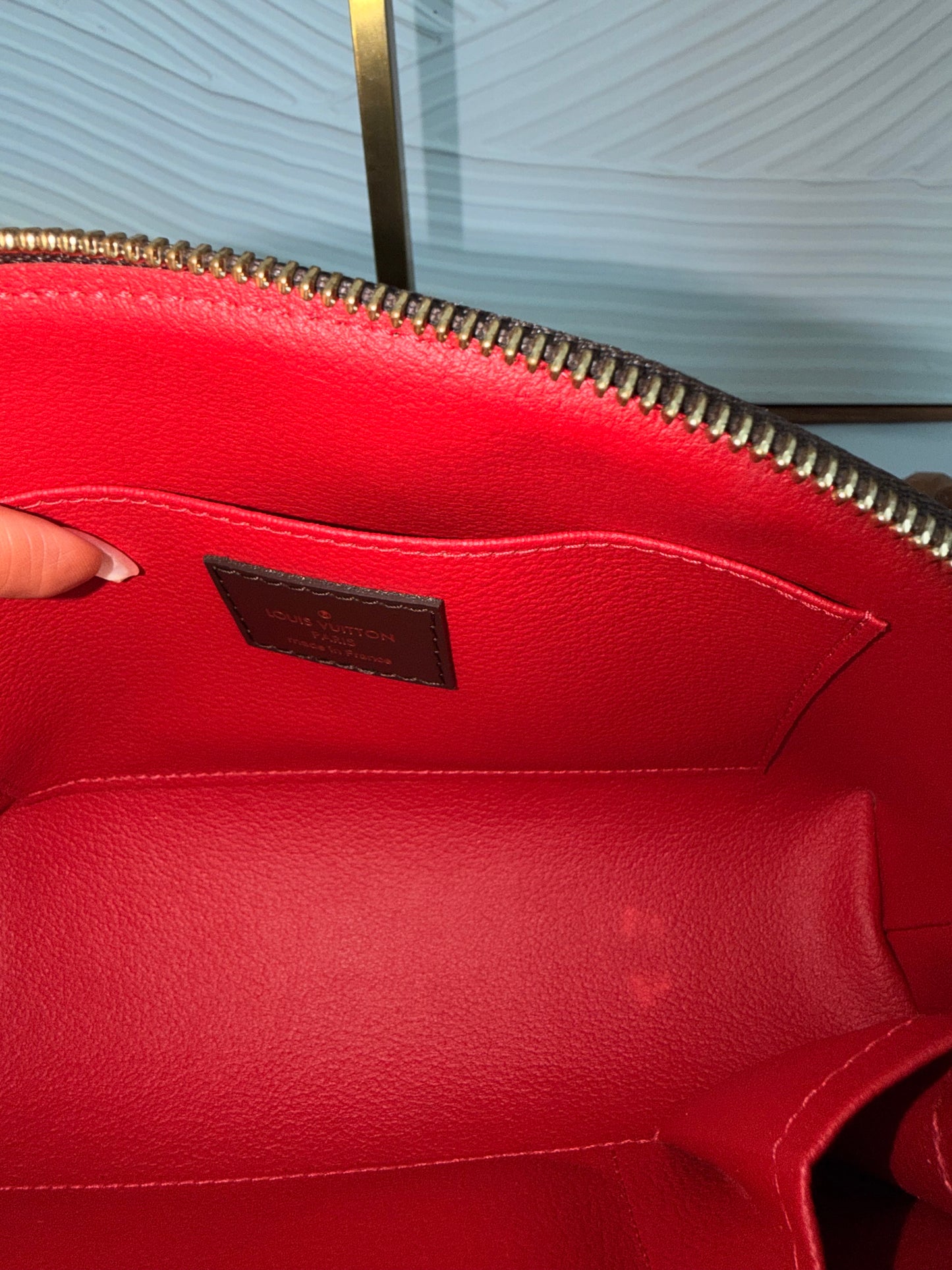 Louis Vuitton Damier Ebene Cosmetic Pouch