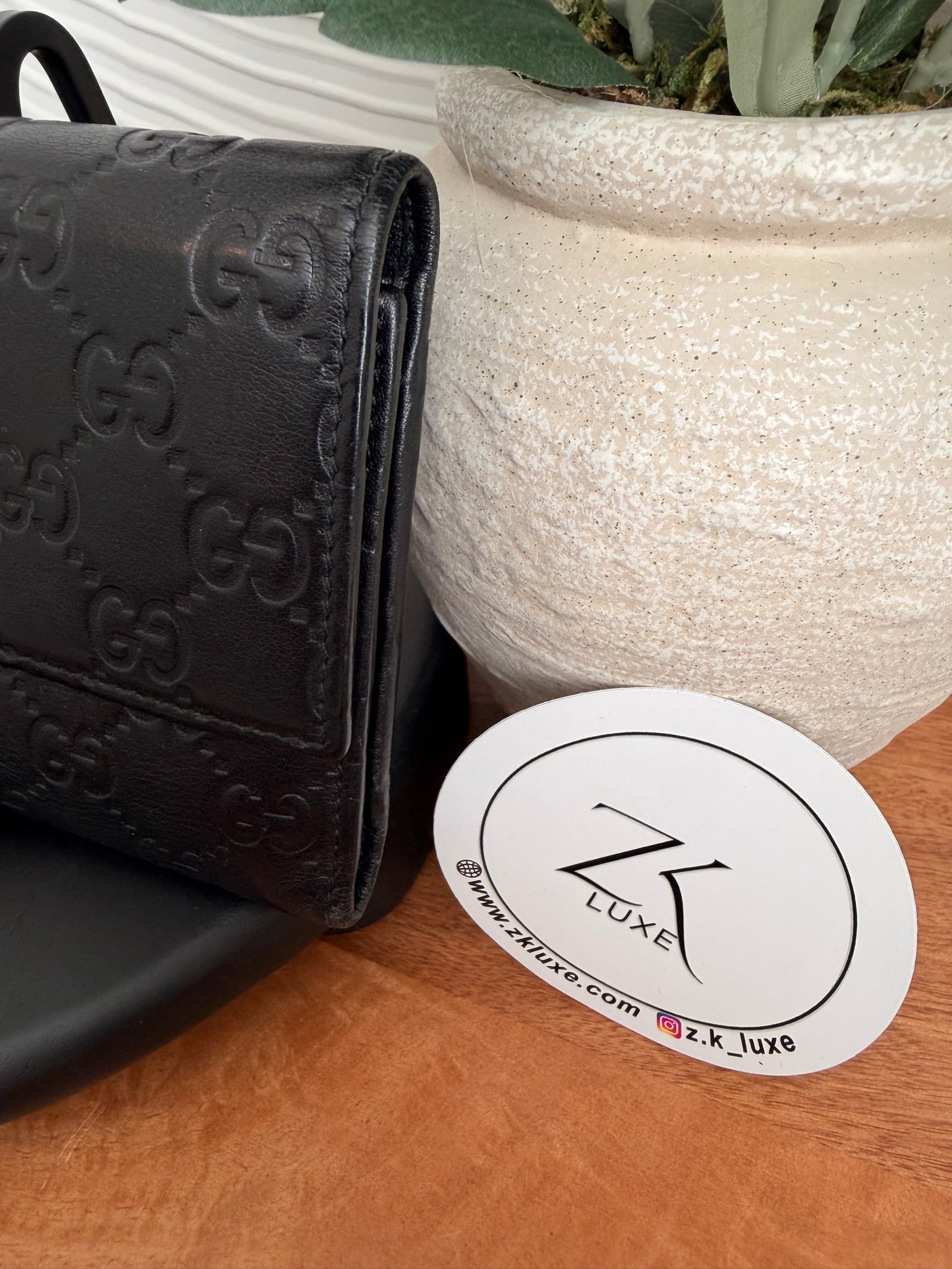 Gucci long wallet