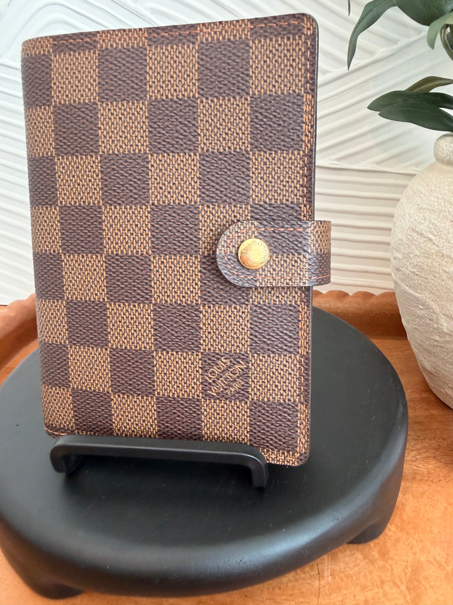 Louis Vuitton Damier Ebene Agenda Pm