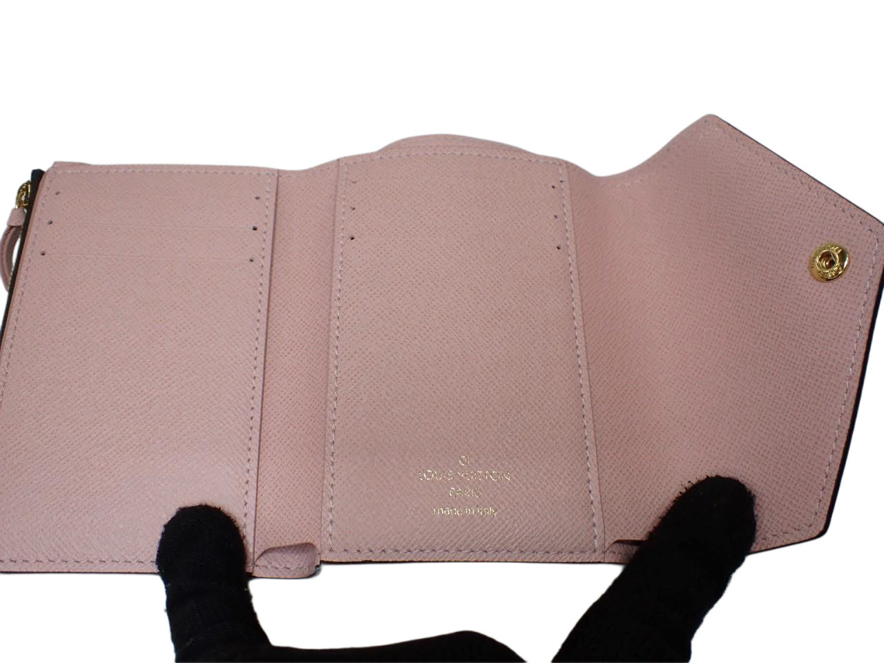 Louis Vuitton Monogram Victorine Rose ballerine Wallet