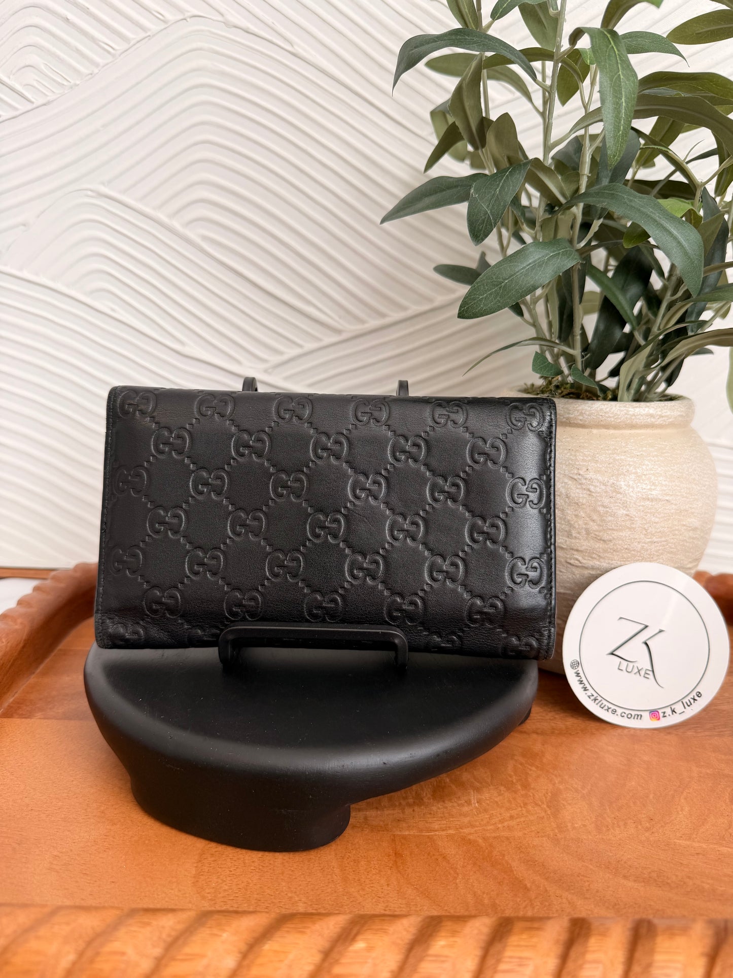 Gucci long wallet