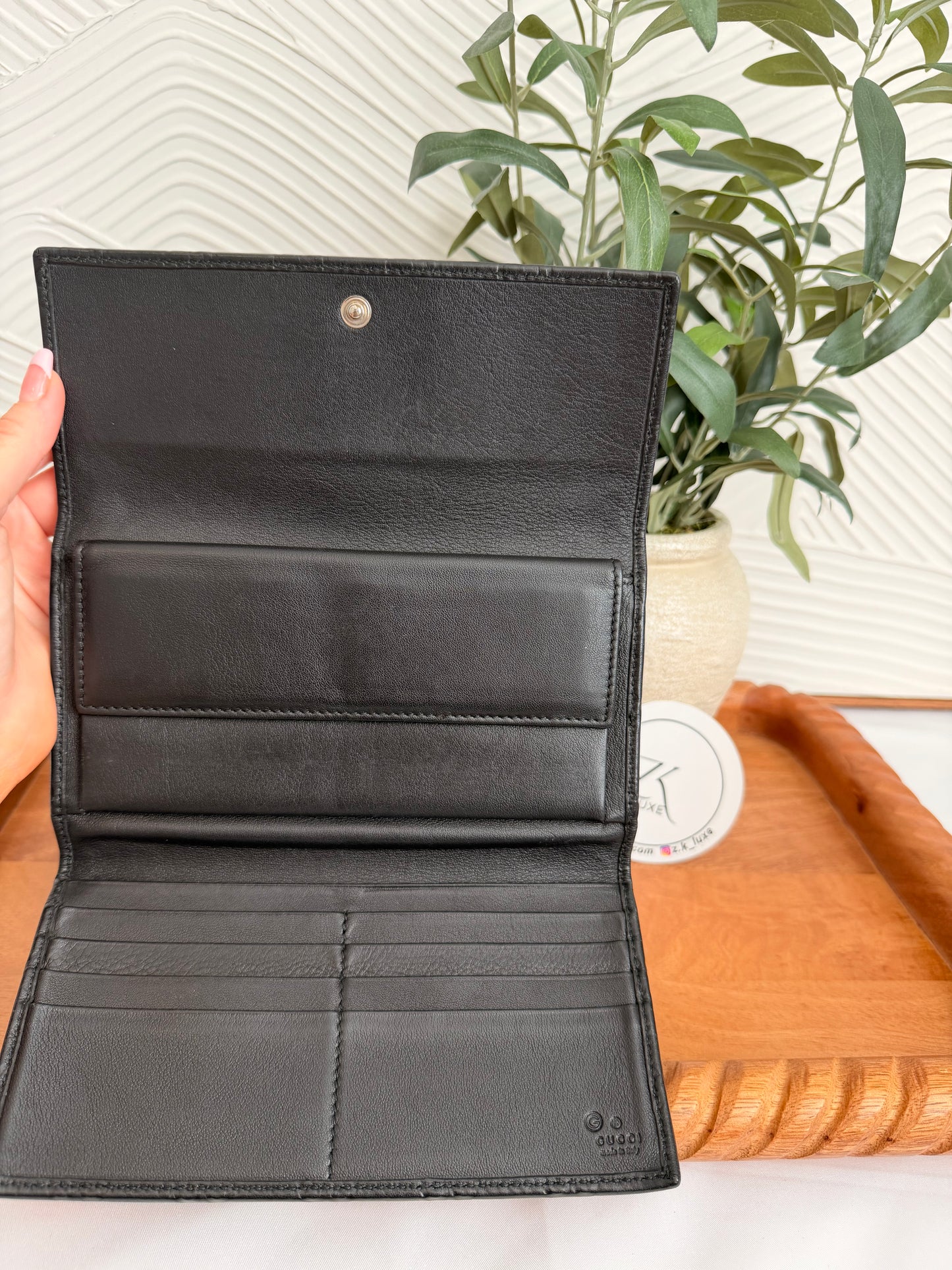 Gucci long wallet