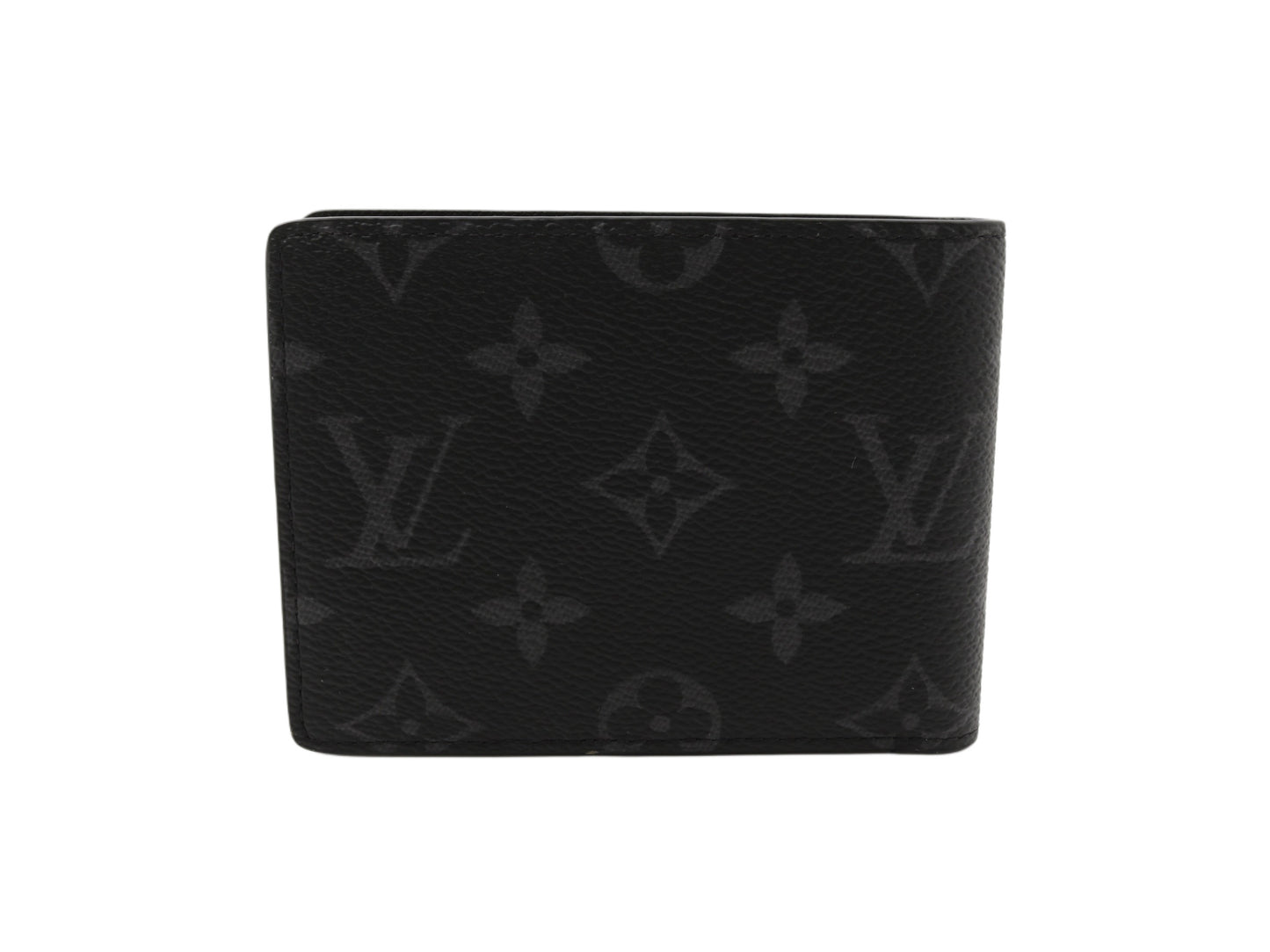 Cartera plegable delgada Louis Vuitton Monogram Eclipse