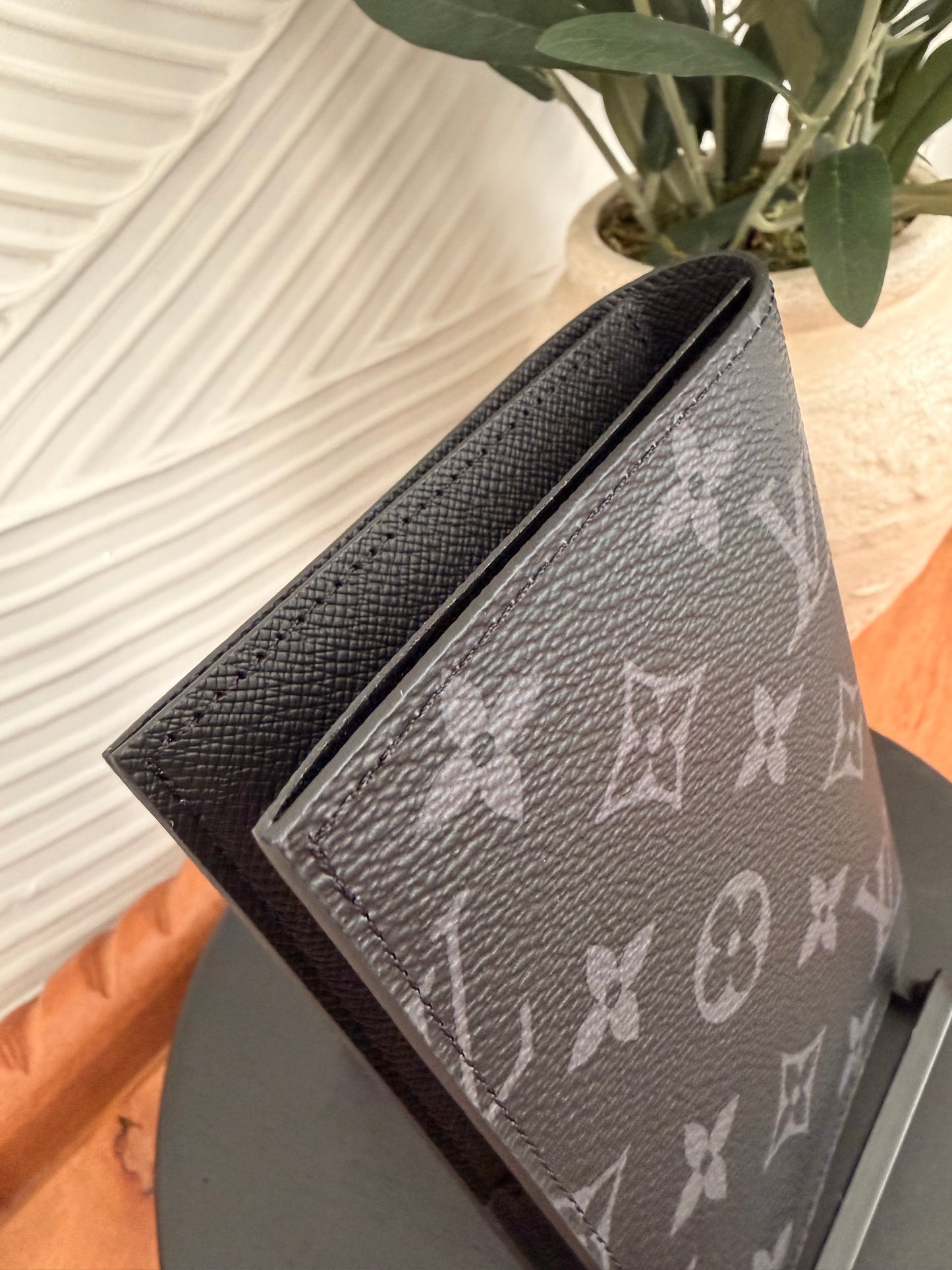 Louis Vuitton Monogram Eclipse Passport Holder