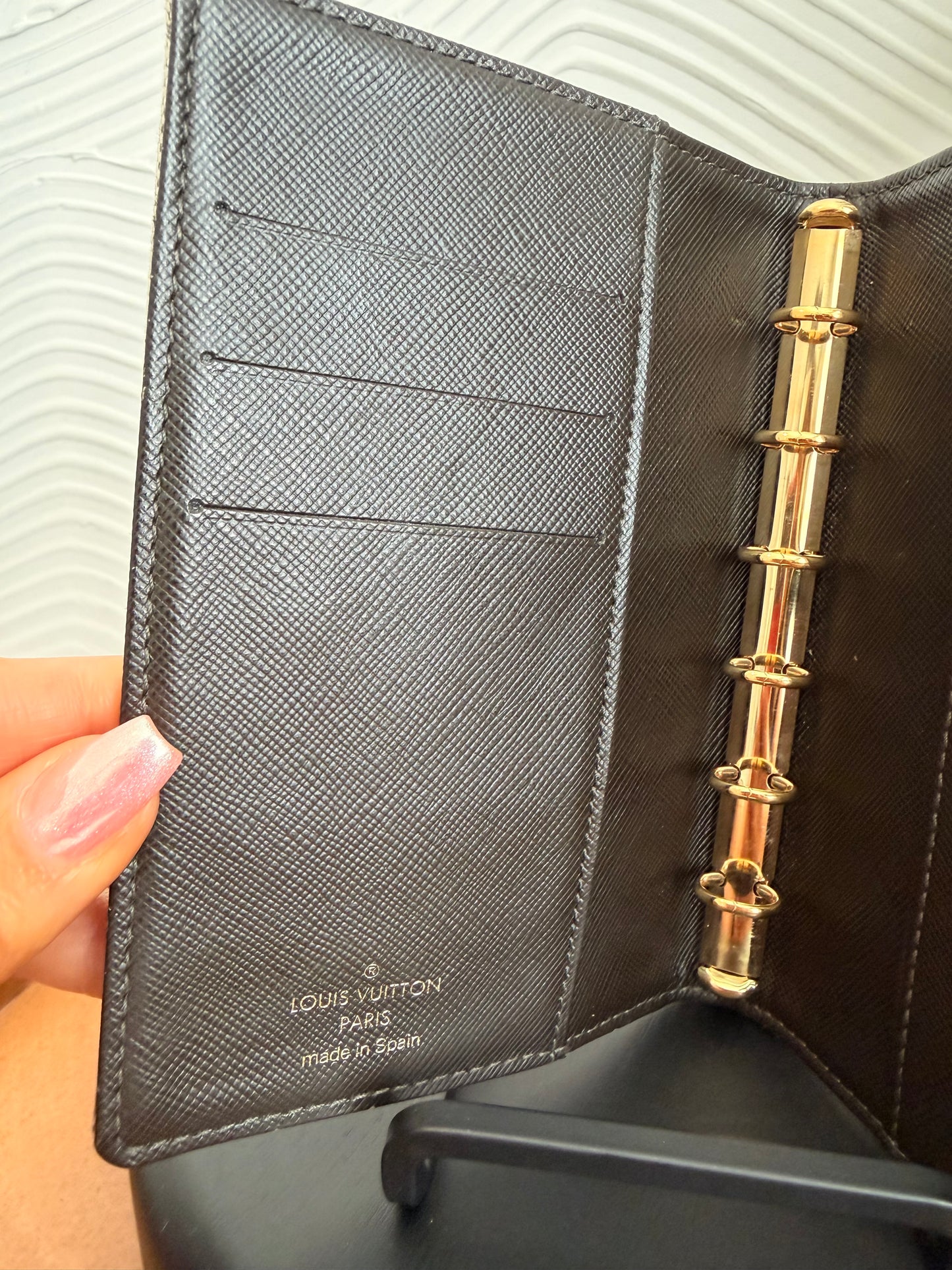 Louis Vuitton Monogram Mini Lin Agenda PM