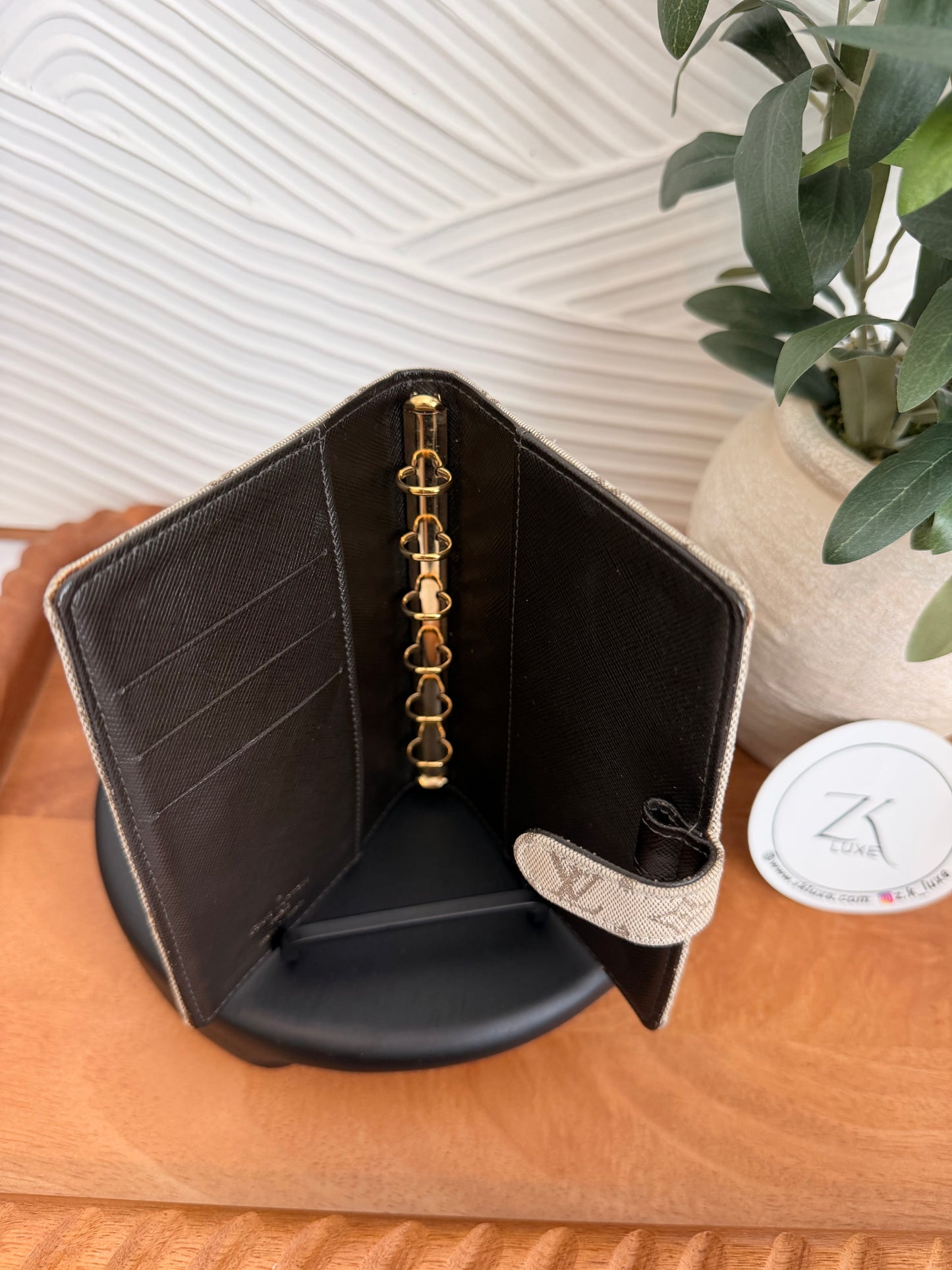Louis Vuitton Monogram Mini Lin Agenda PM