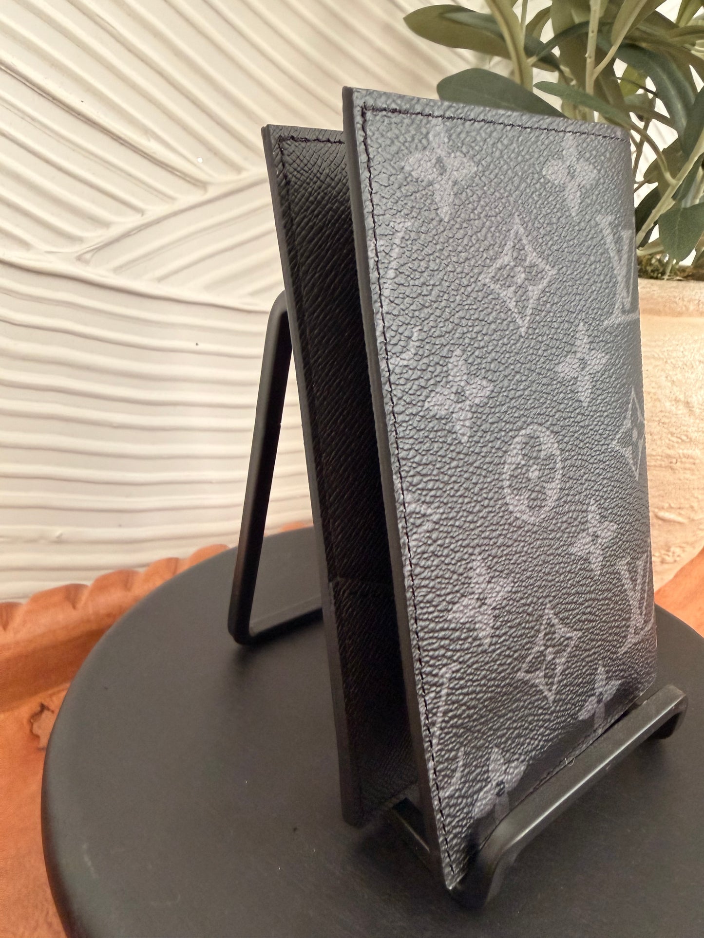 Louis Vuitton Monogram Eclipse Passport Holder