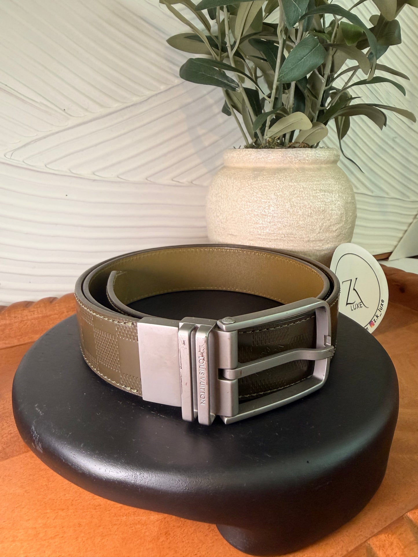 Louis Vuitton Infini Damier Belt