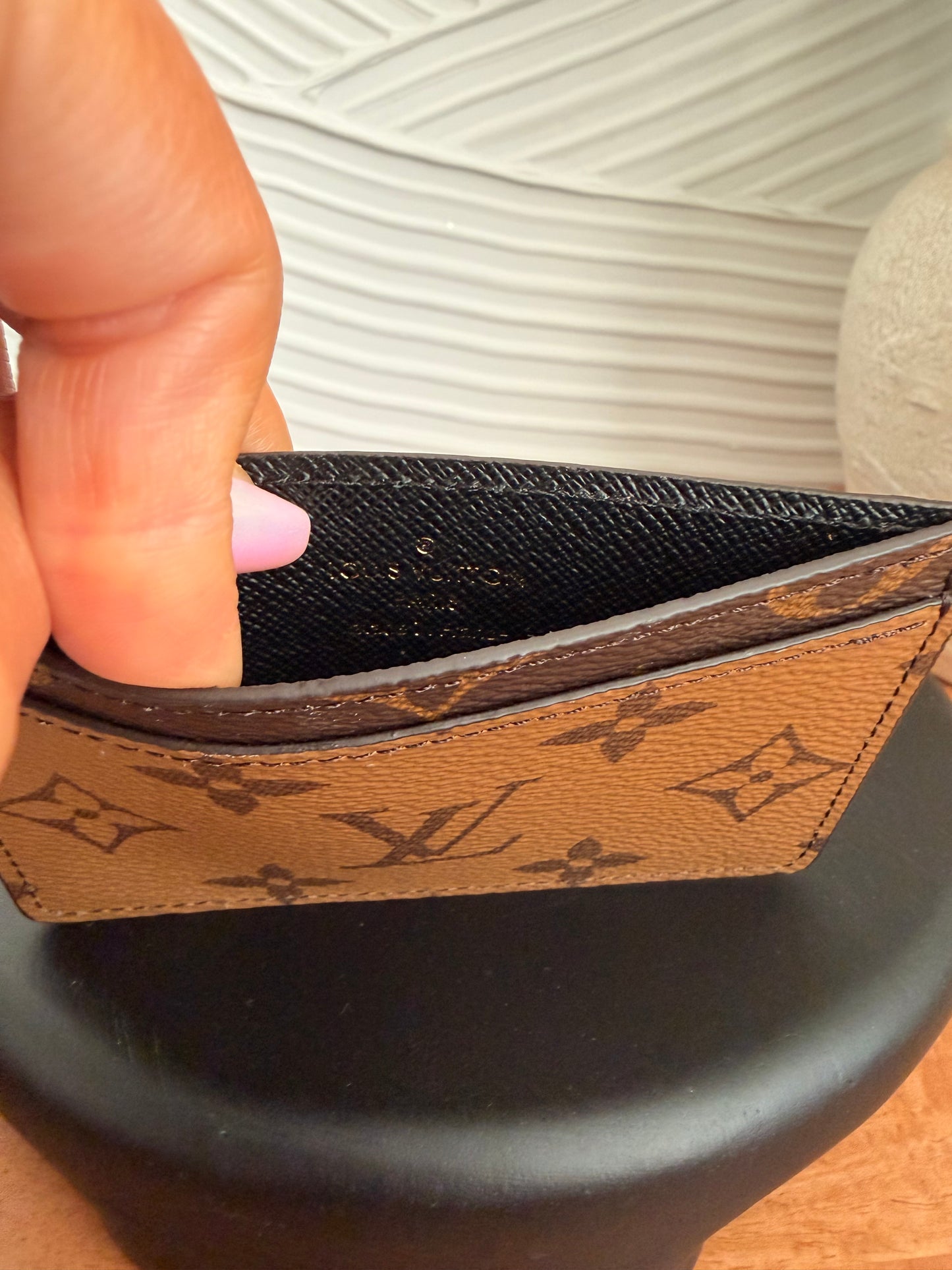 Louis Vuitton Reverse Monogram Card Holder