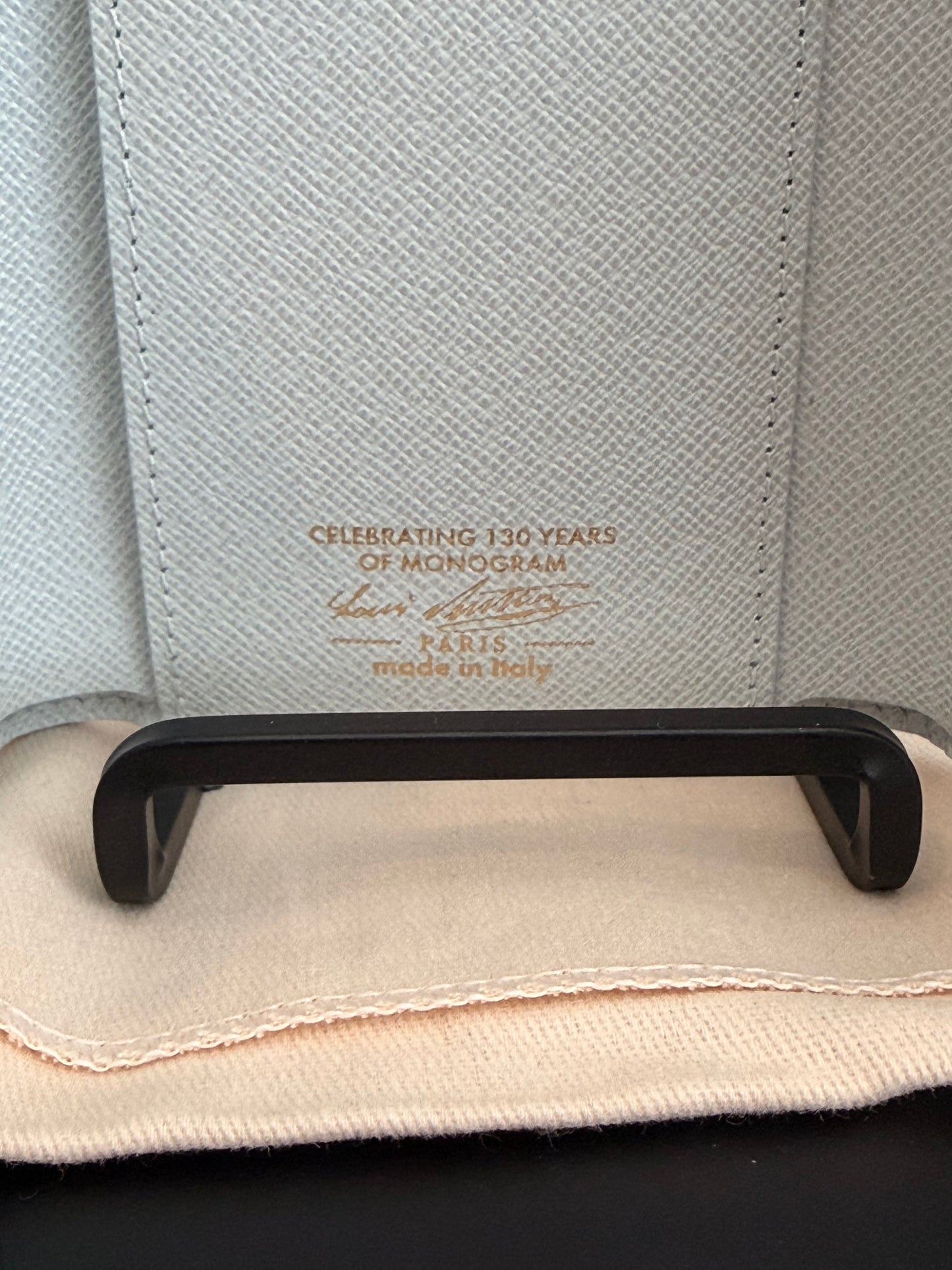 Louis Vuitton Victorine Wallet In Bleu Courrier - 130th anniversary