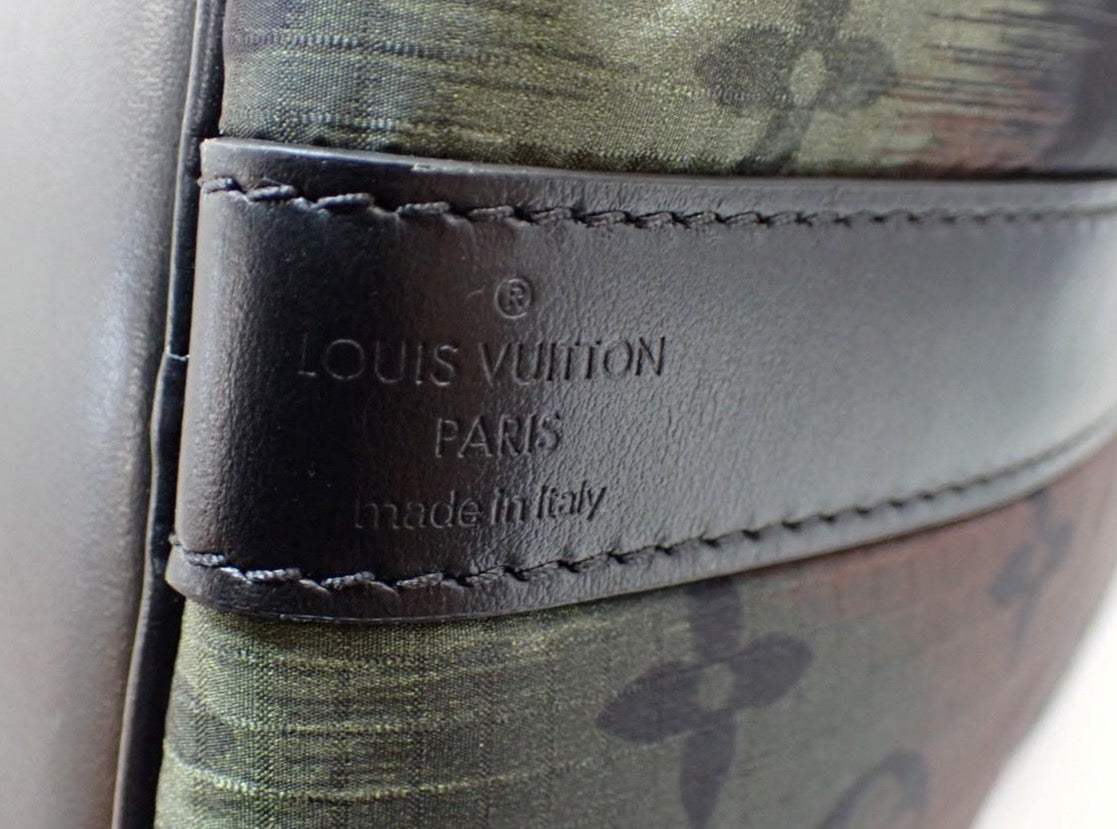Louis Vuitton Keepall Bandouliere 50 Monograma de camuflaje 