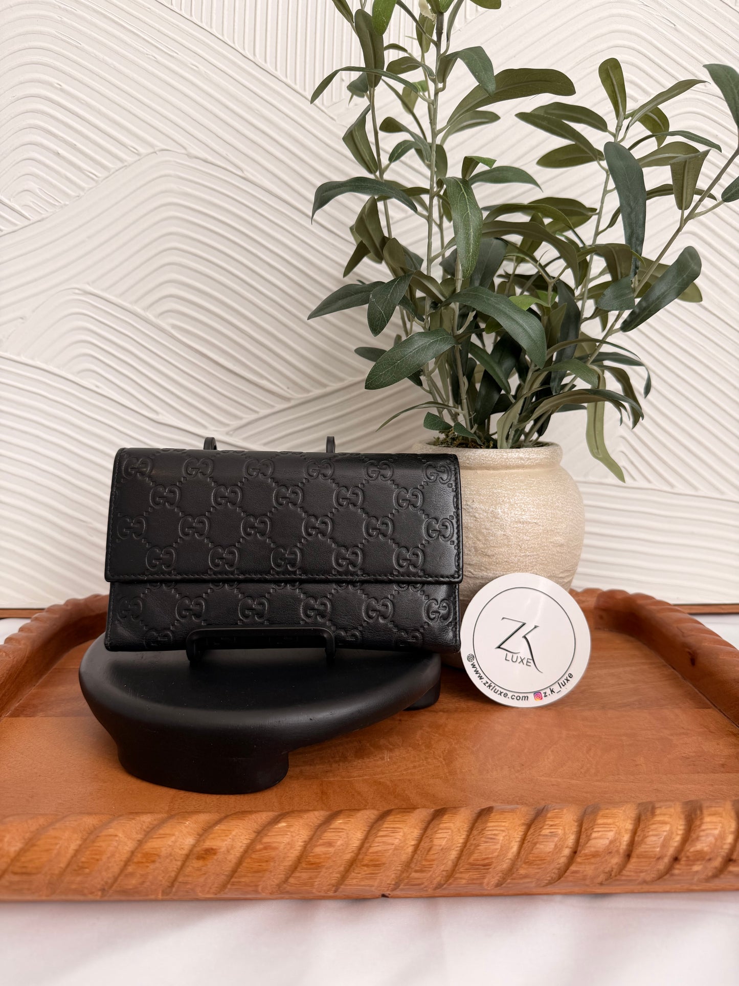 Gucci long wallet