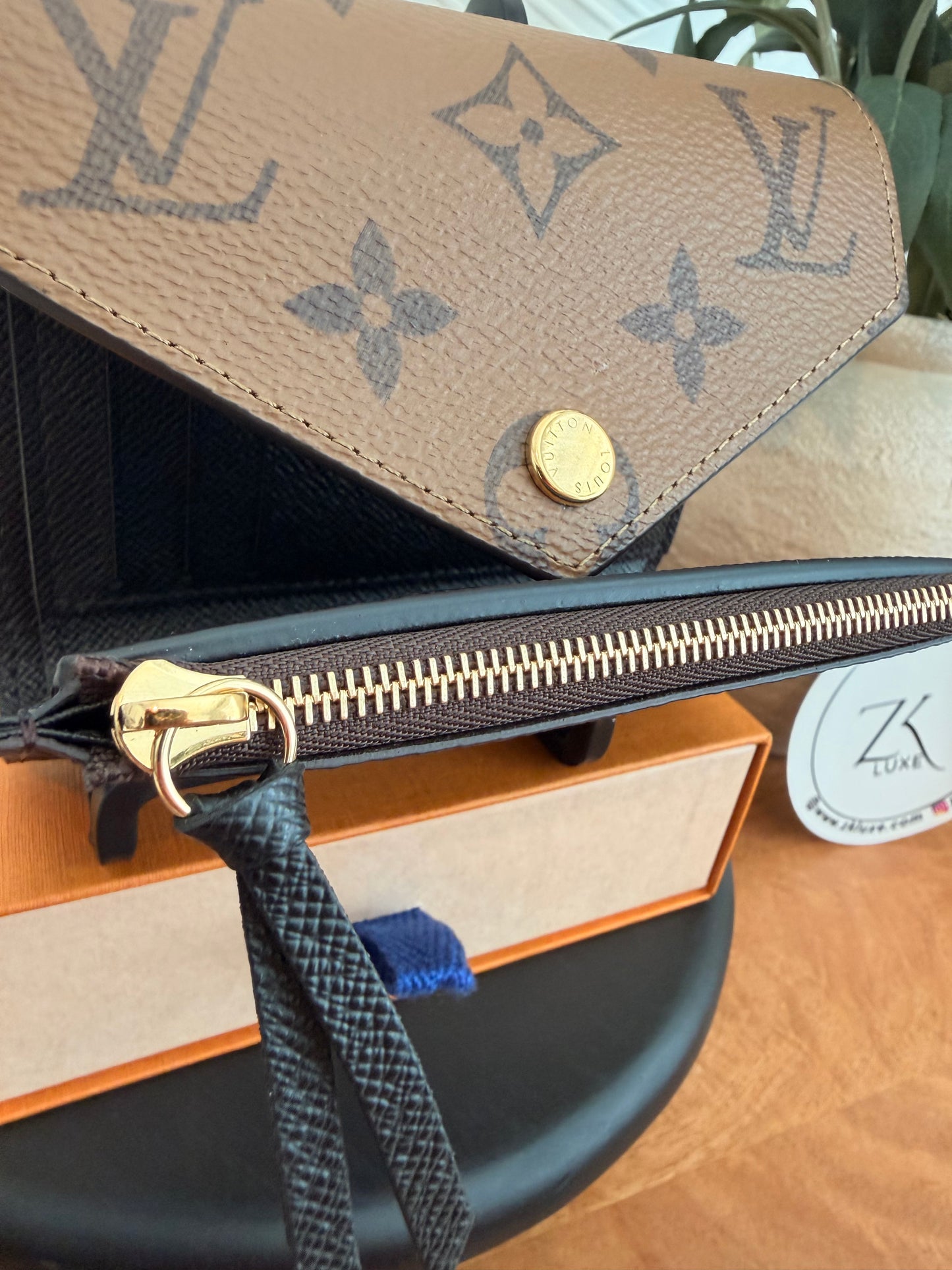 Louis Vuitton Reverse Monogram Victorine Wallet