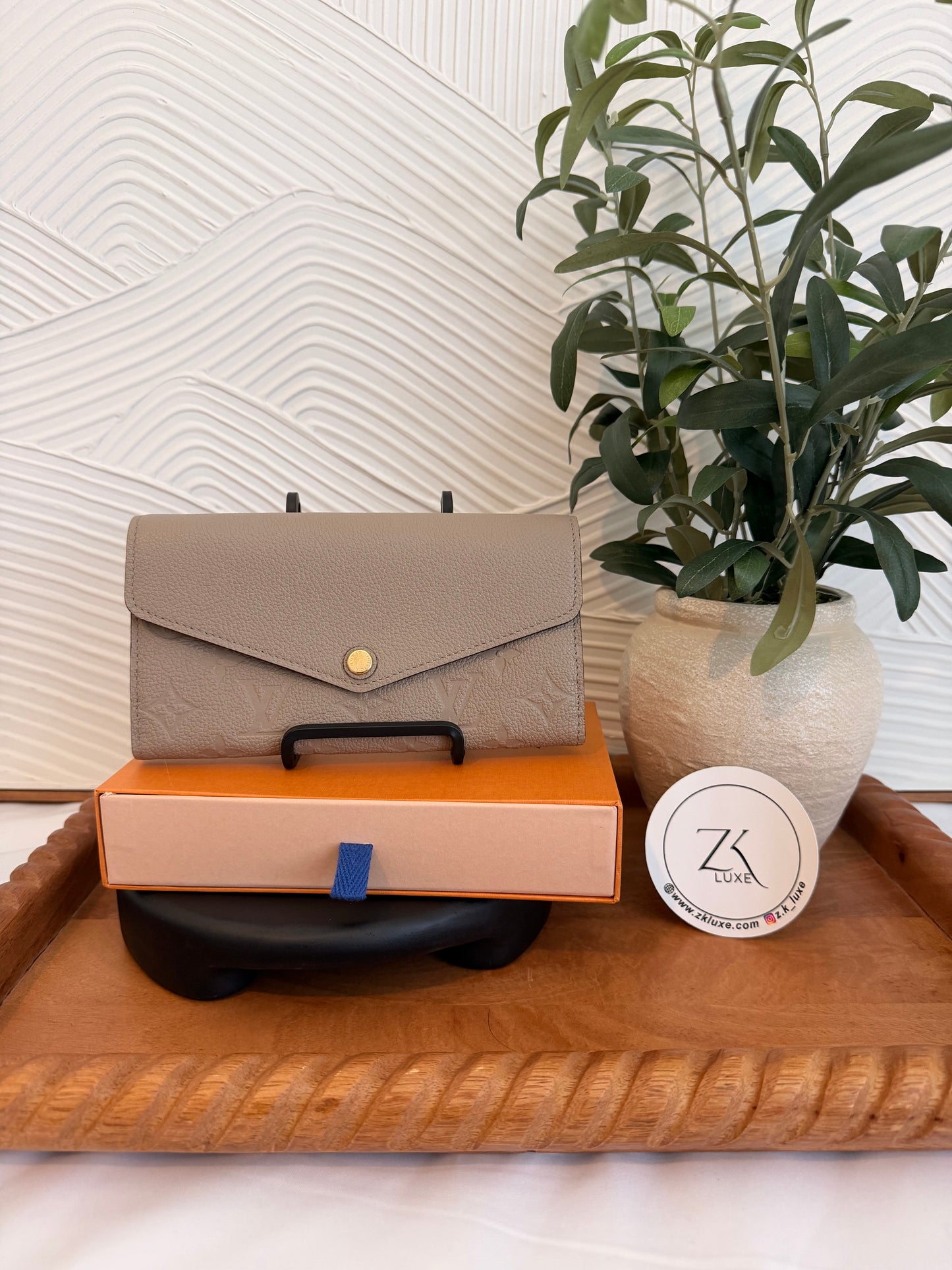 Louis Vuitton Empriente Sarah Wallet