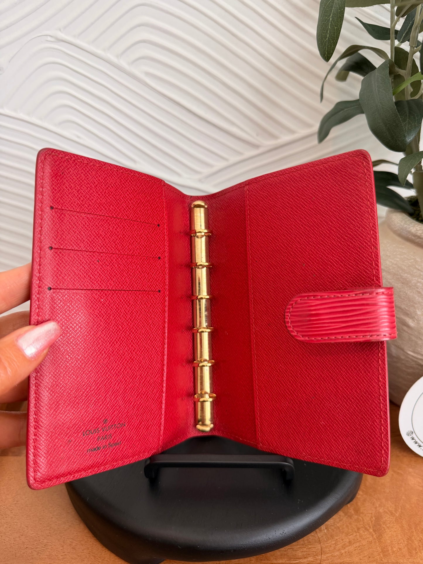 Louis Vuitton Vintage Epi Agenda Pm