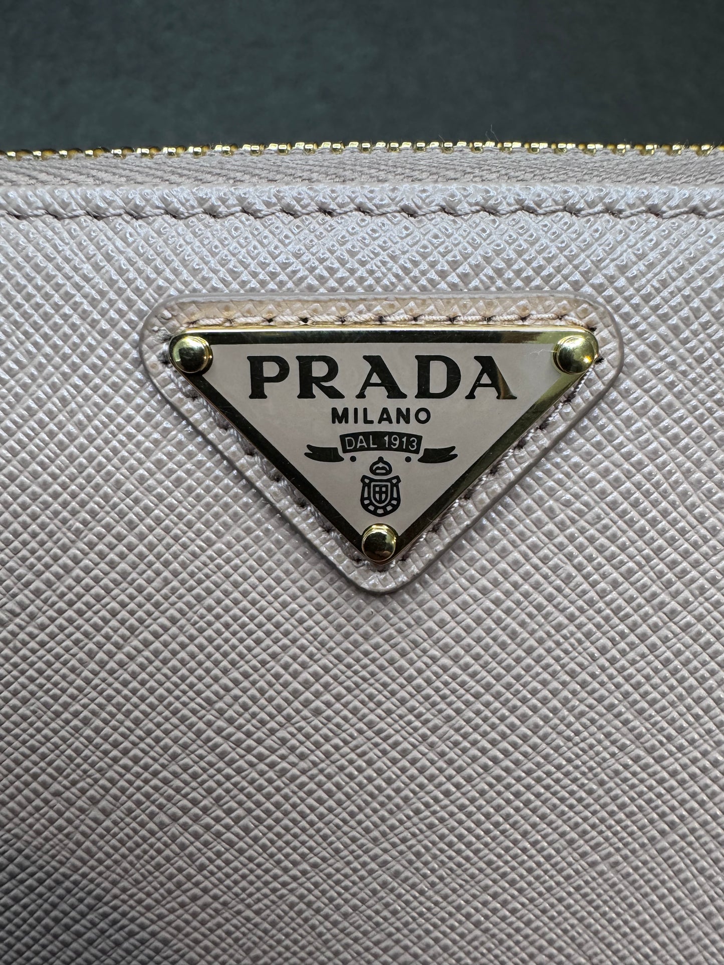 Prada Large Saffiano Leather Wallet