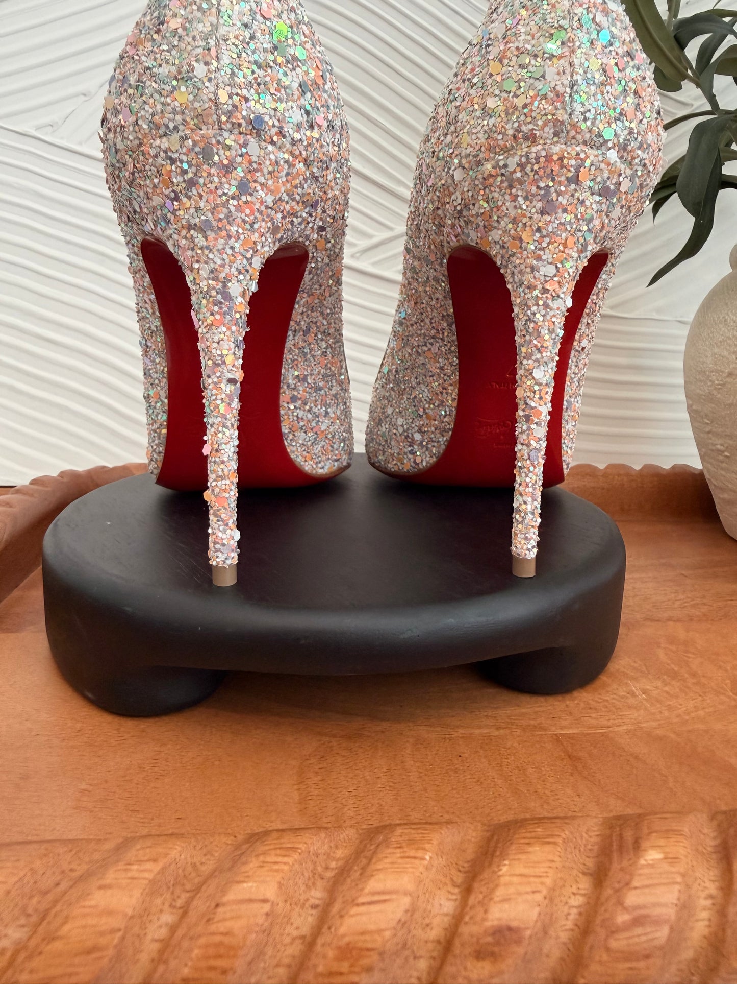 Christian Louboutin pigalle follies 100mm gl gems/sp las