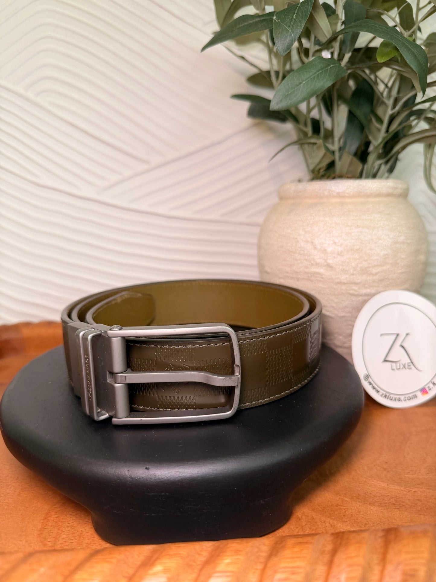 Louis Vuitton Infini Damier Belt
