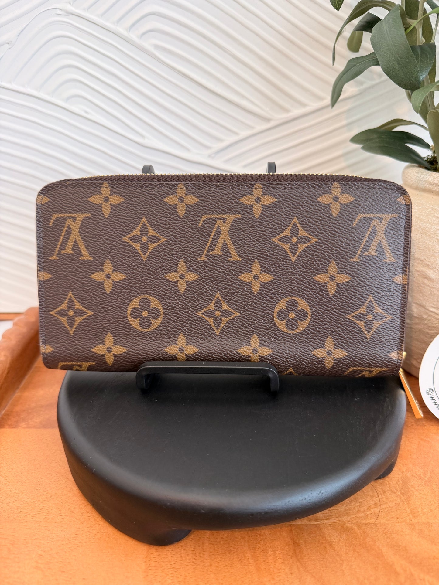 Louis Vuitton Limited Edition Vivienne Xmas Monogram Canvas Zippy Wallet