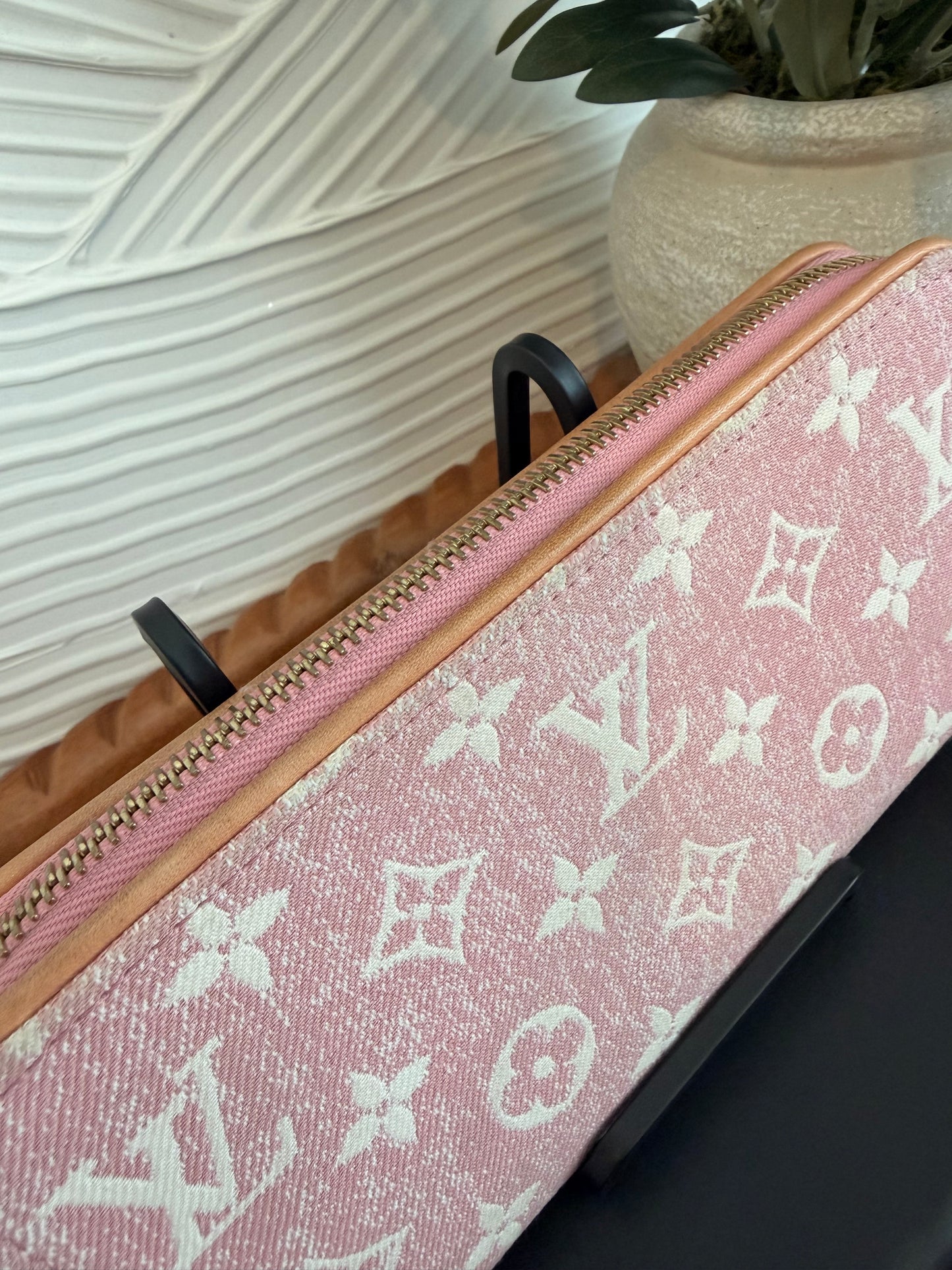 Louis Vuitton Monogram Jacquard Denim Zippy