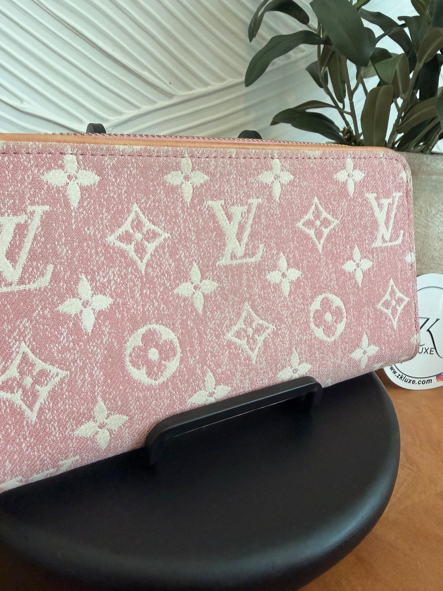 Louis Vuitton Monogram Jacquard Denim Zippy