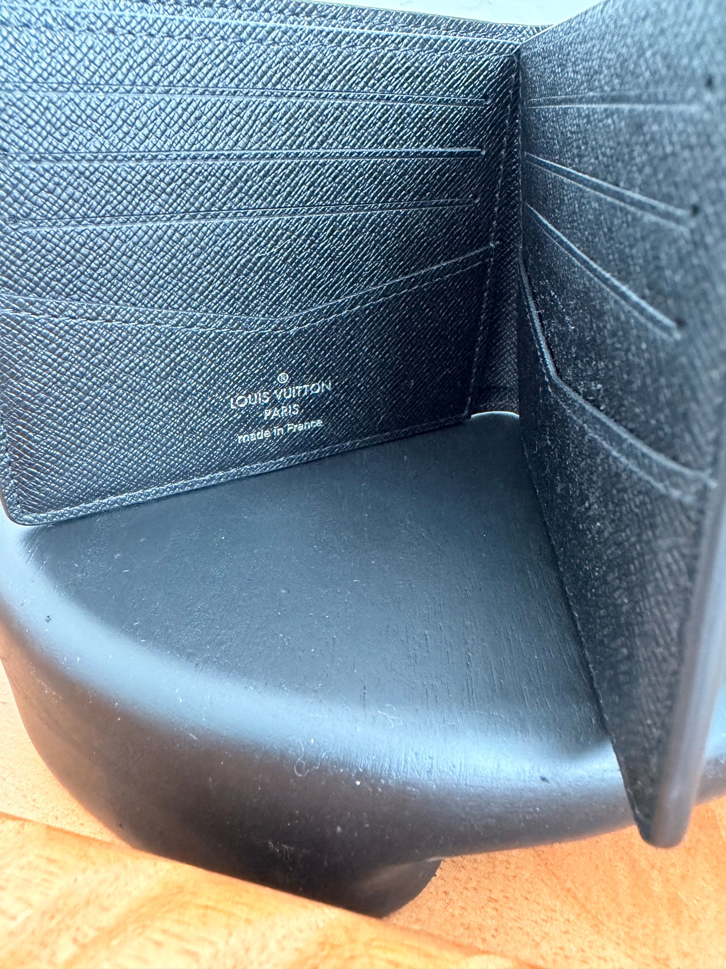 Louis Vuitton Monogram Eclipse Slender Bi-fold Wallet