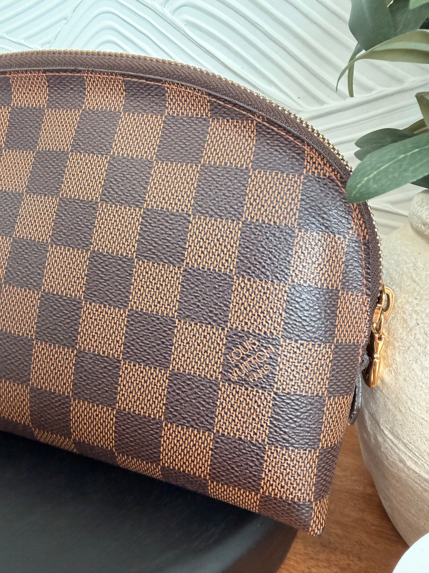 Louis Vuitton Damier Ebene Cosmetic Pouch