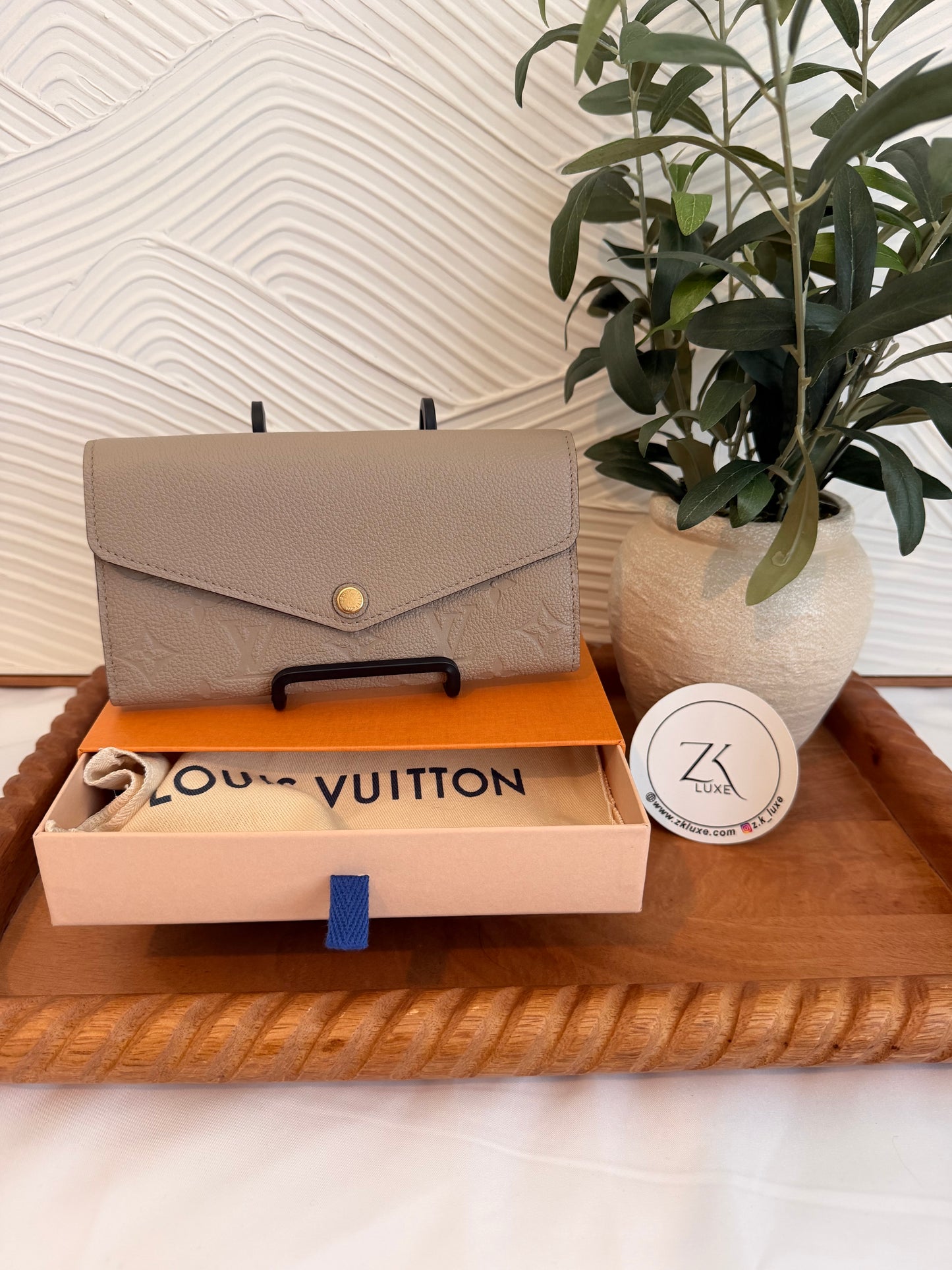 Louis Vuitton Empriente Sarah Wallet