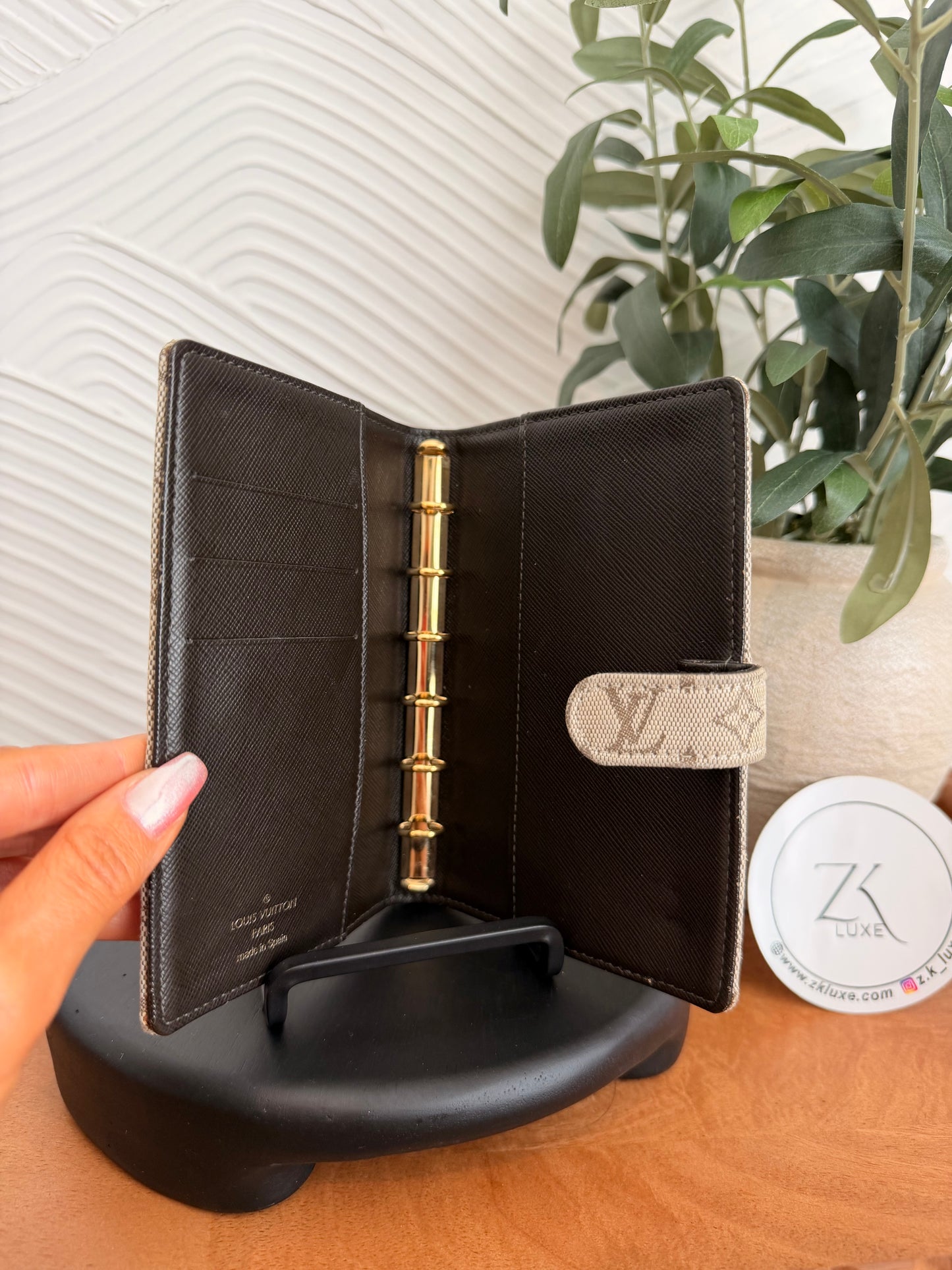 Louis Vuitton Monogram Mini Lin Agenda PM