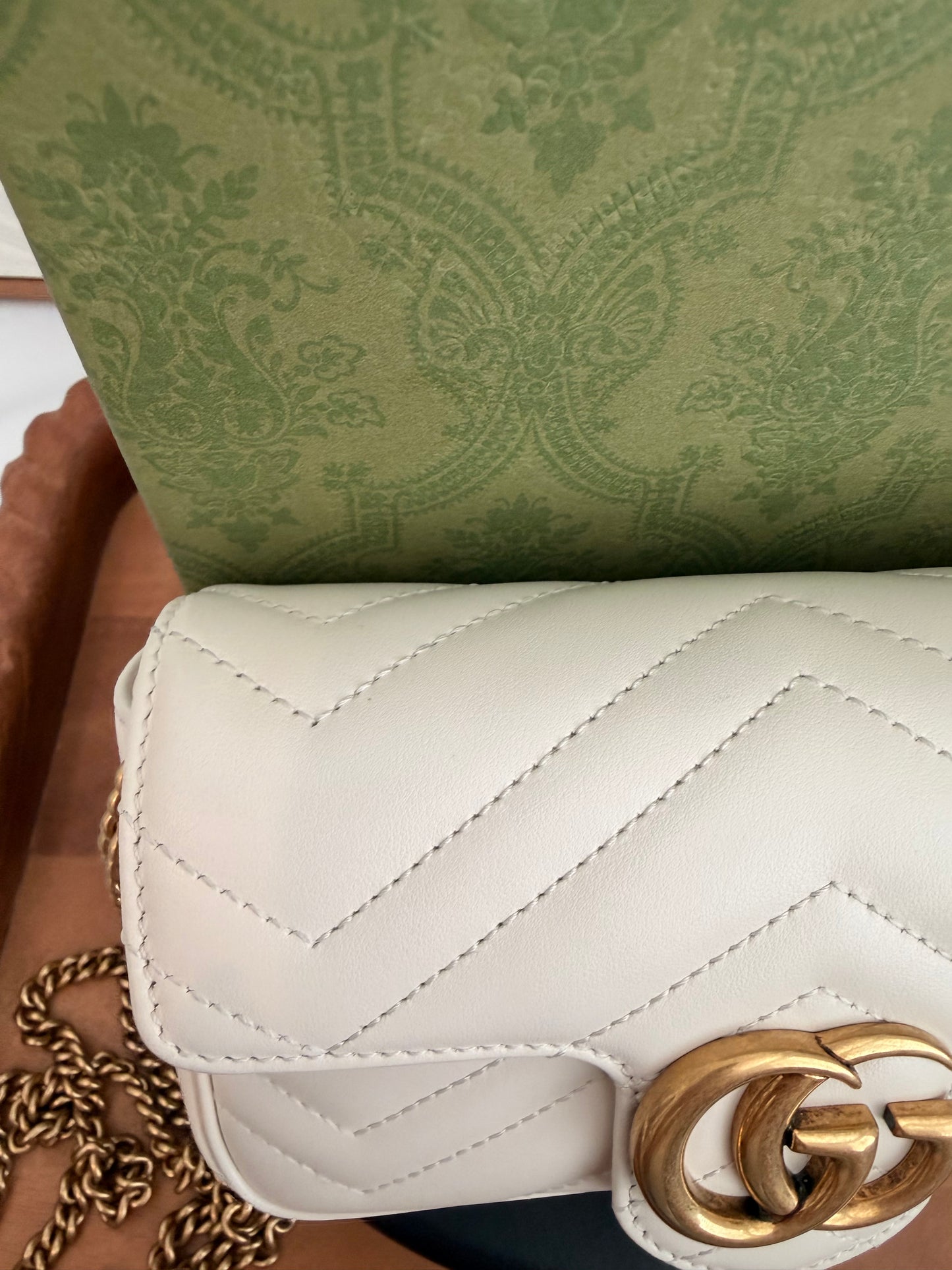 Gucci GG Matelasse Super Mini Bag